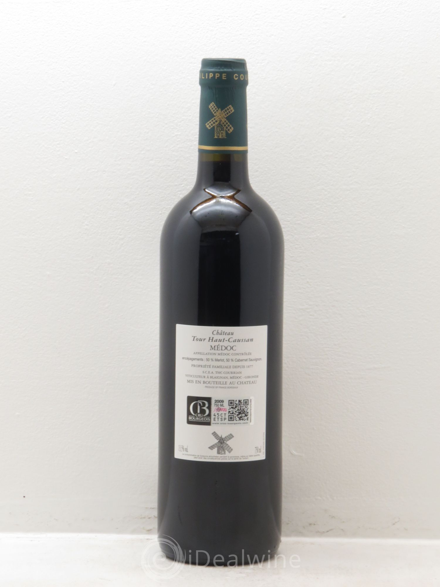 Château Tour Haut-Caussan Cru Bourgeois 2009 - Lot de 1 bouteille - 1