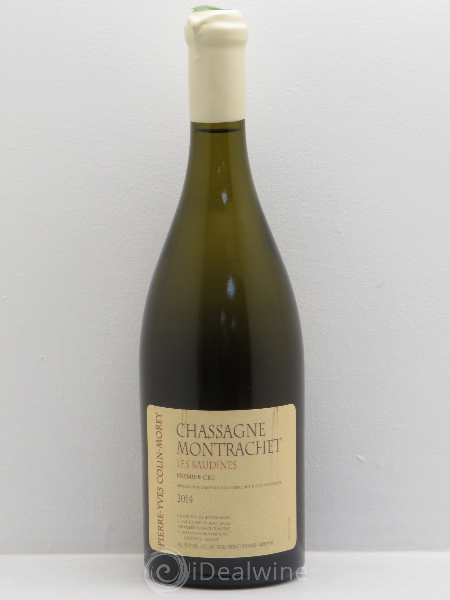 Chassagne-Montrachet 1er Cru Les Baudines Pierre-Yves Colin Morey 2014 - Lot de 1 bouteille - 0
