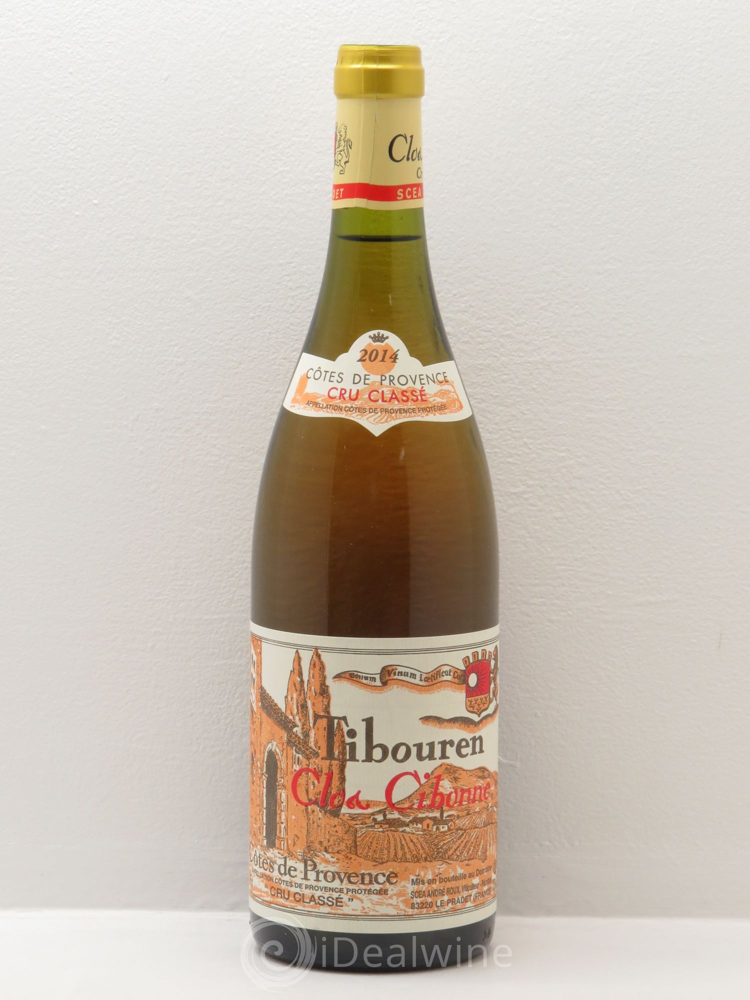Côtes de Provence Clos Cibonne Tibouren 2014 - Lot de 1 bouteille - 0