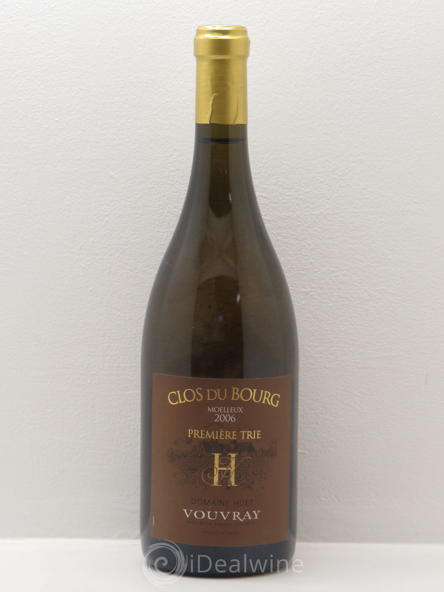 Vouvray Clos du Bourg Moelleux Domaine Huet 2006 - Lotto di 1 bottiglia - 0