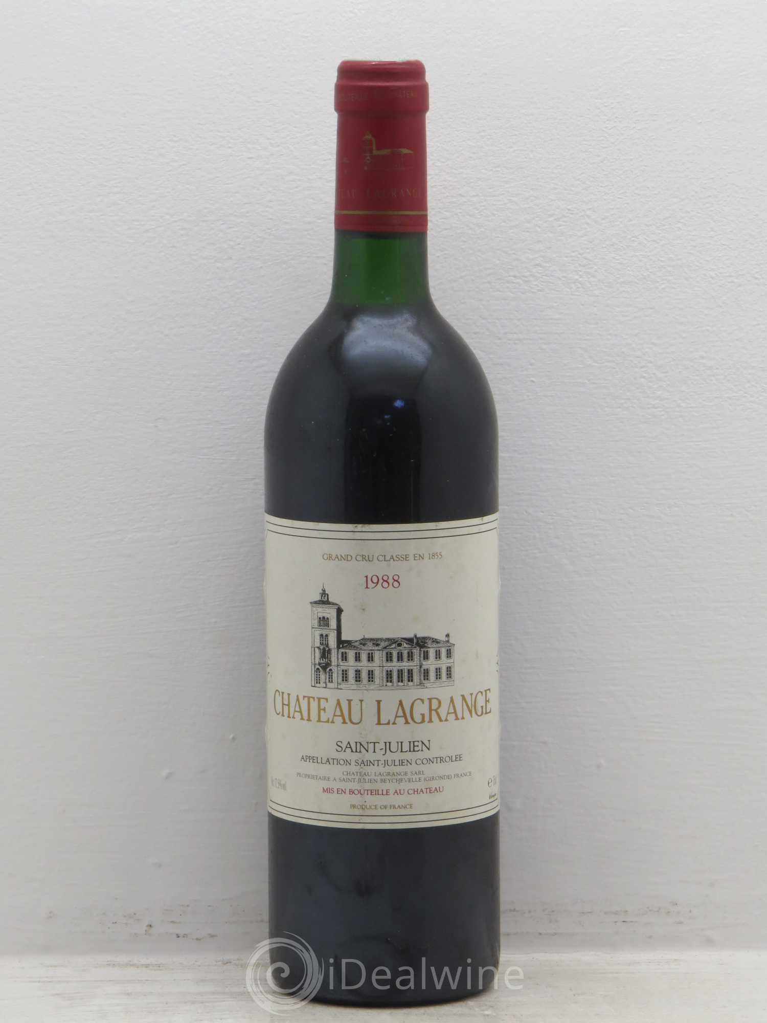 Château Lagrange 3ème Grand Cru Classé 1988 - Lot de 1 bouteille - 0