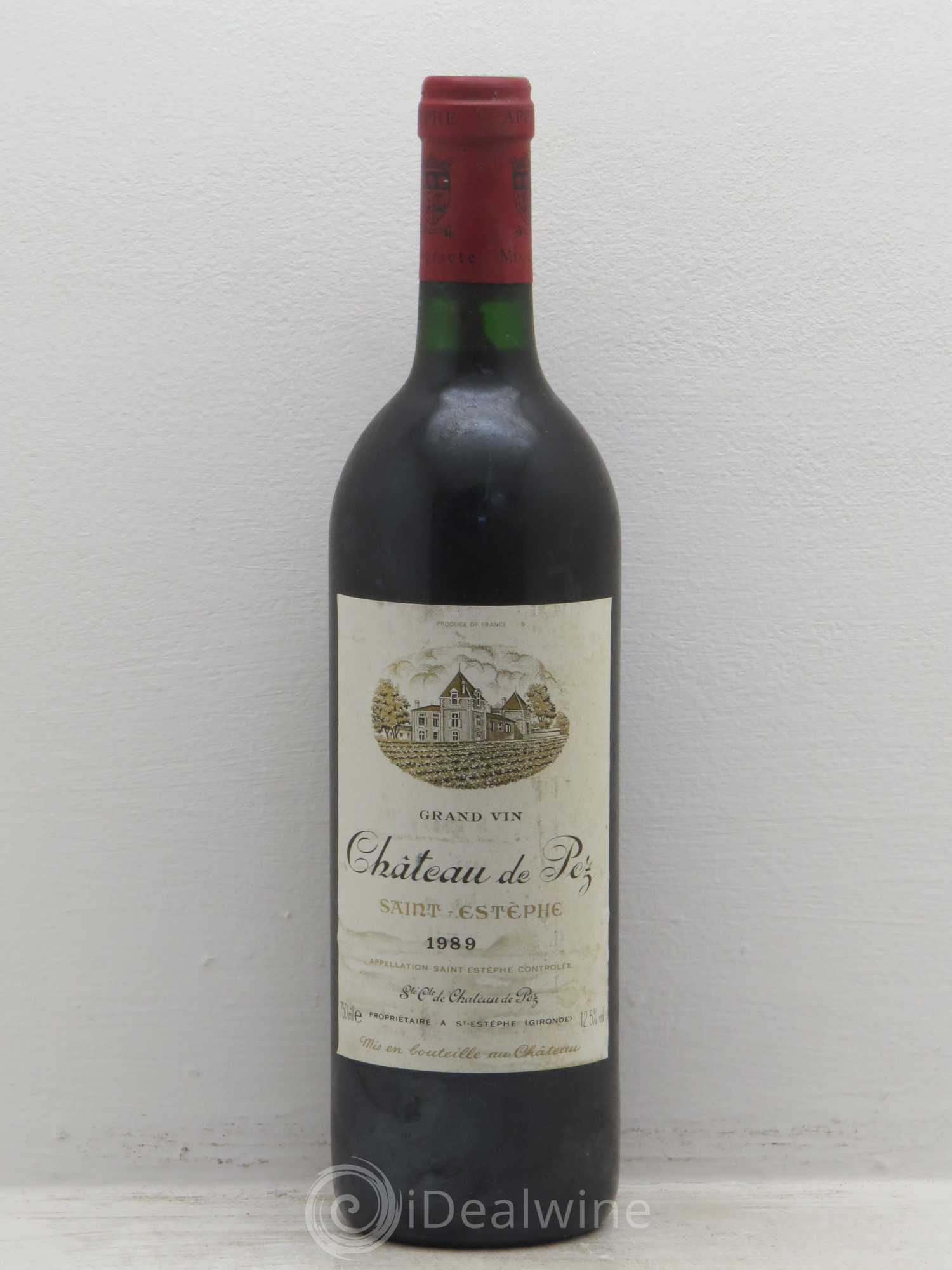 Château de Pez 1989 - Lot de 6 bouteilles - 0