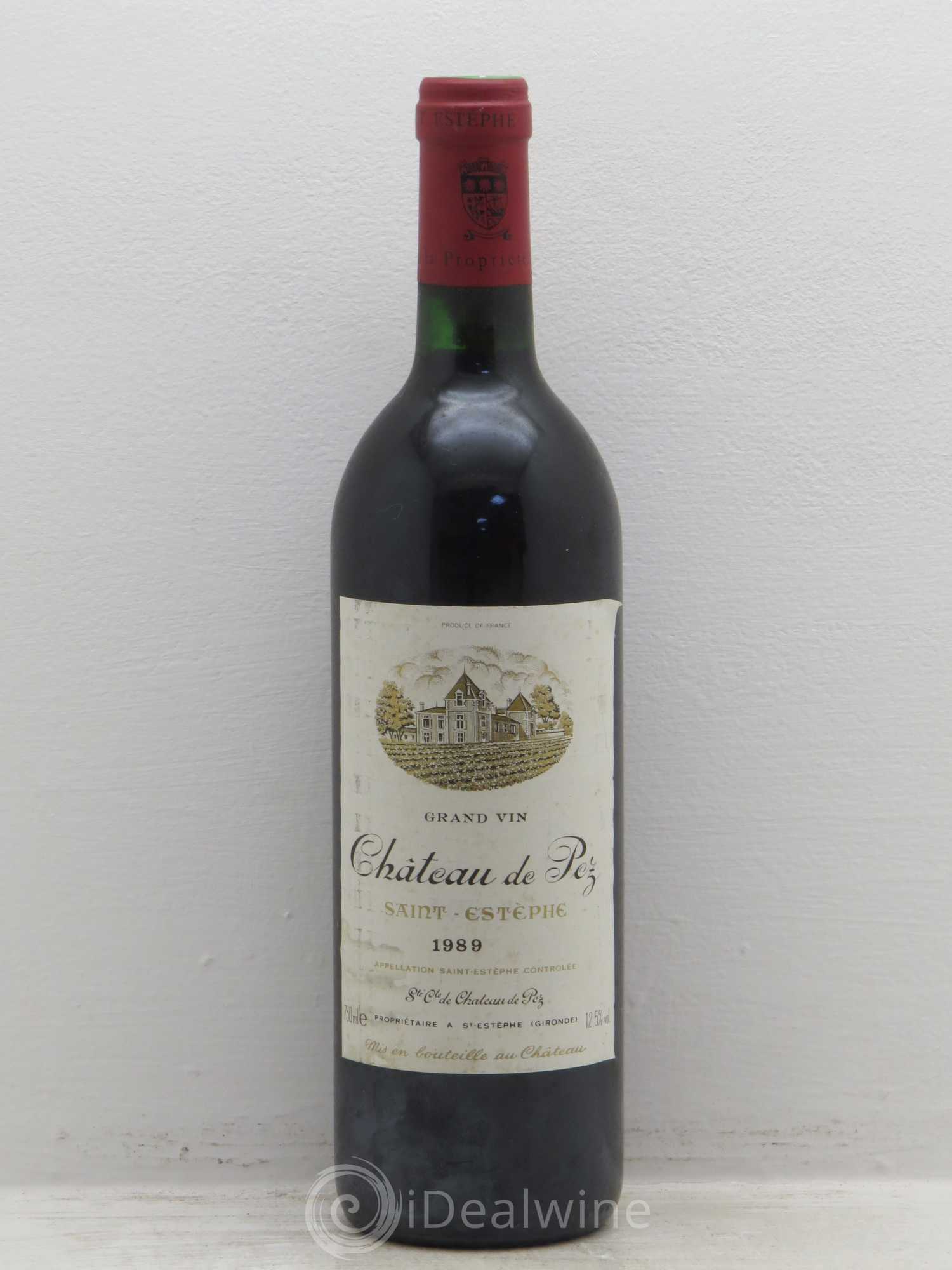 Château de Pez 1989 - Lot de 1 bouteille - 0