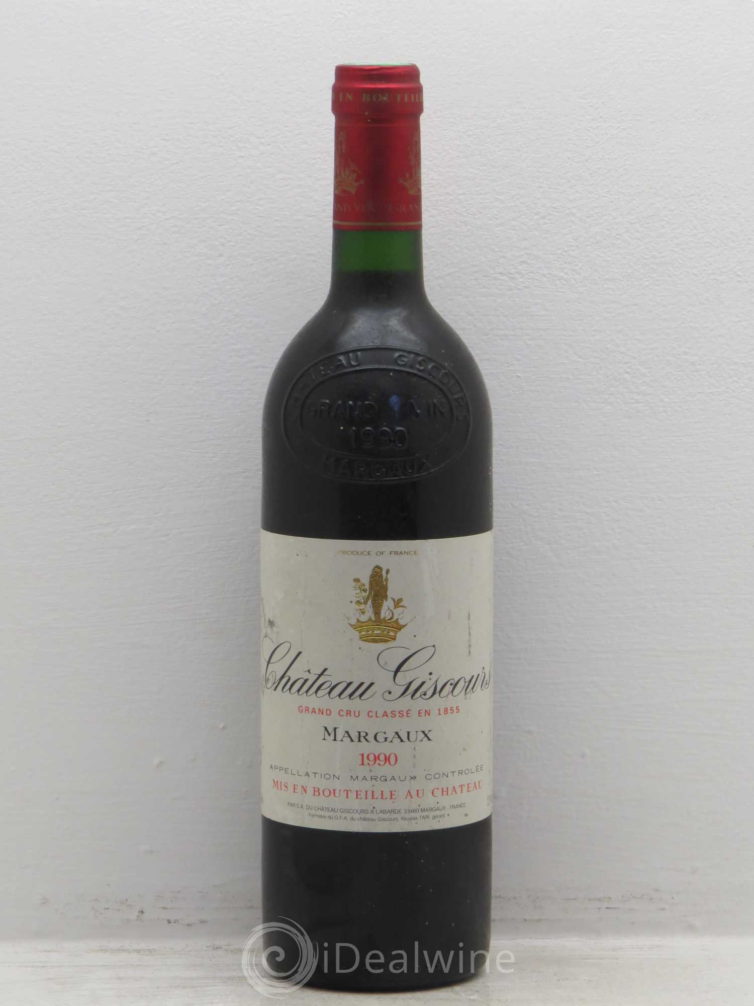 Château Giscours 3ème Grand Cru Classé 1990 - Lot de 1 bouteille - 0