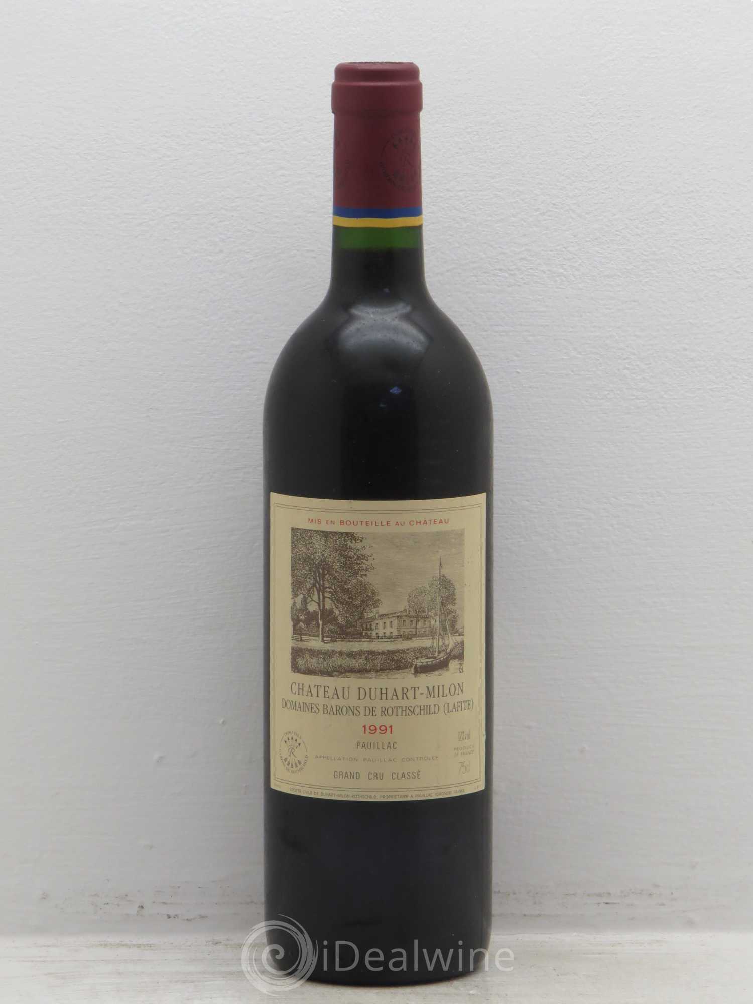 Château Duhart-Milon 4ème Grand Cru Classé 1991 - Lot de 1 bouteille - 0