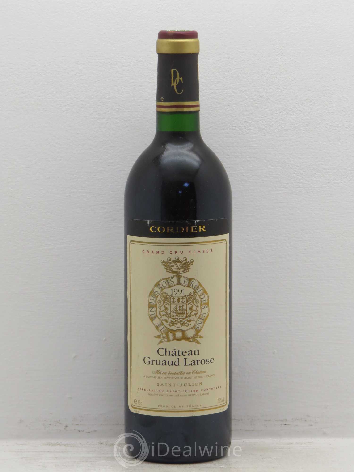 Château Gruaud Larose 2ème Grand Cru Classé 1991 - Lot de 6 bouteilles - 0