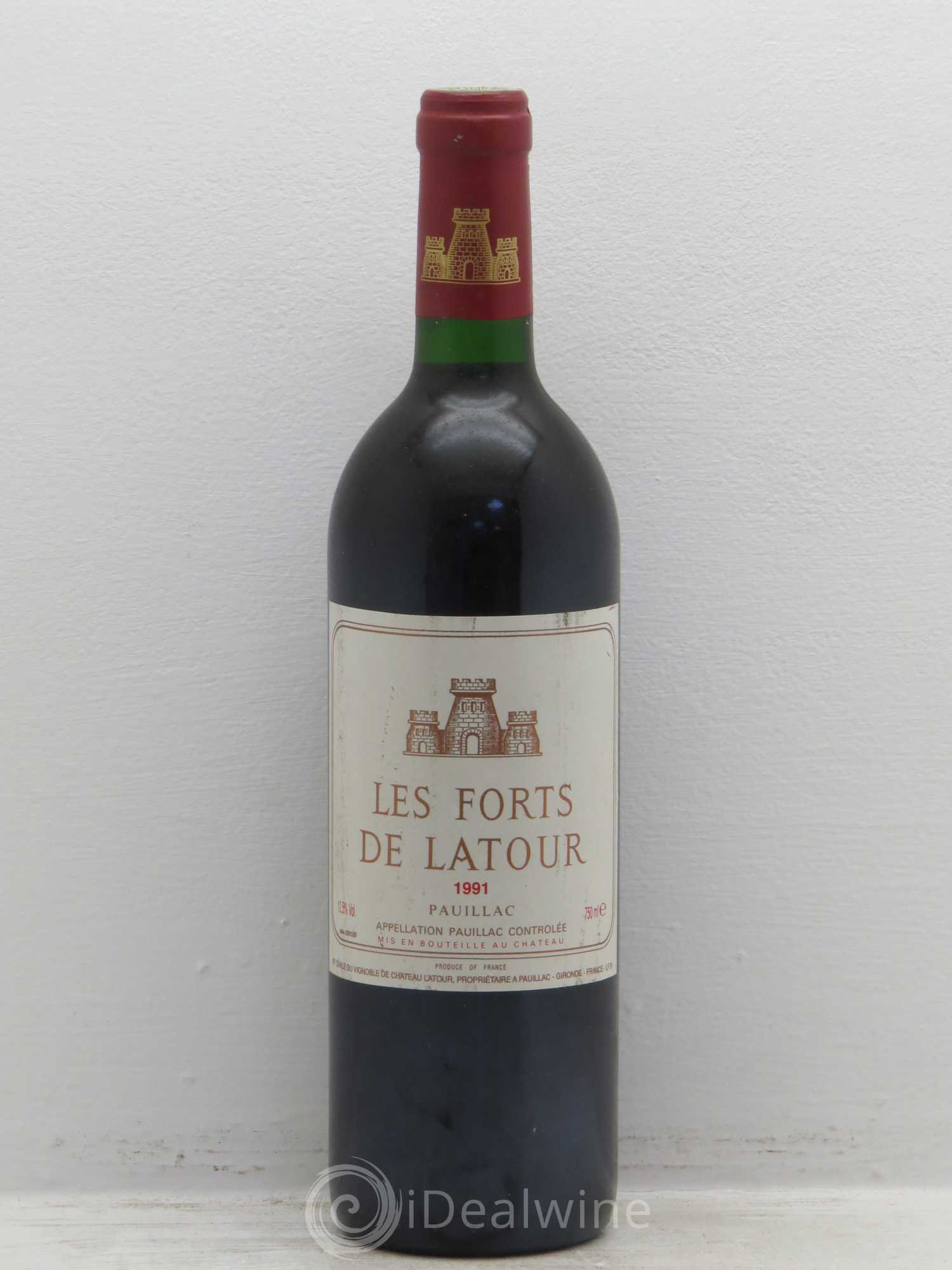 Les Forts de Latour Second Vin 1991 - Lot de 1 bouteille - 0