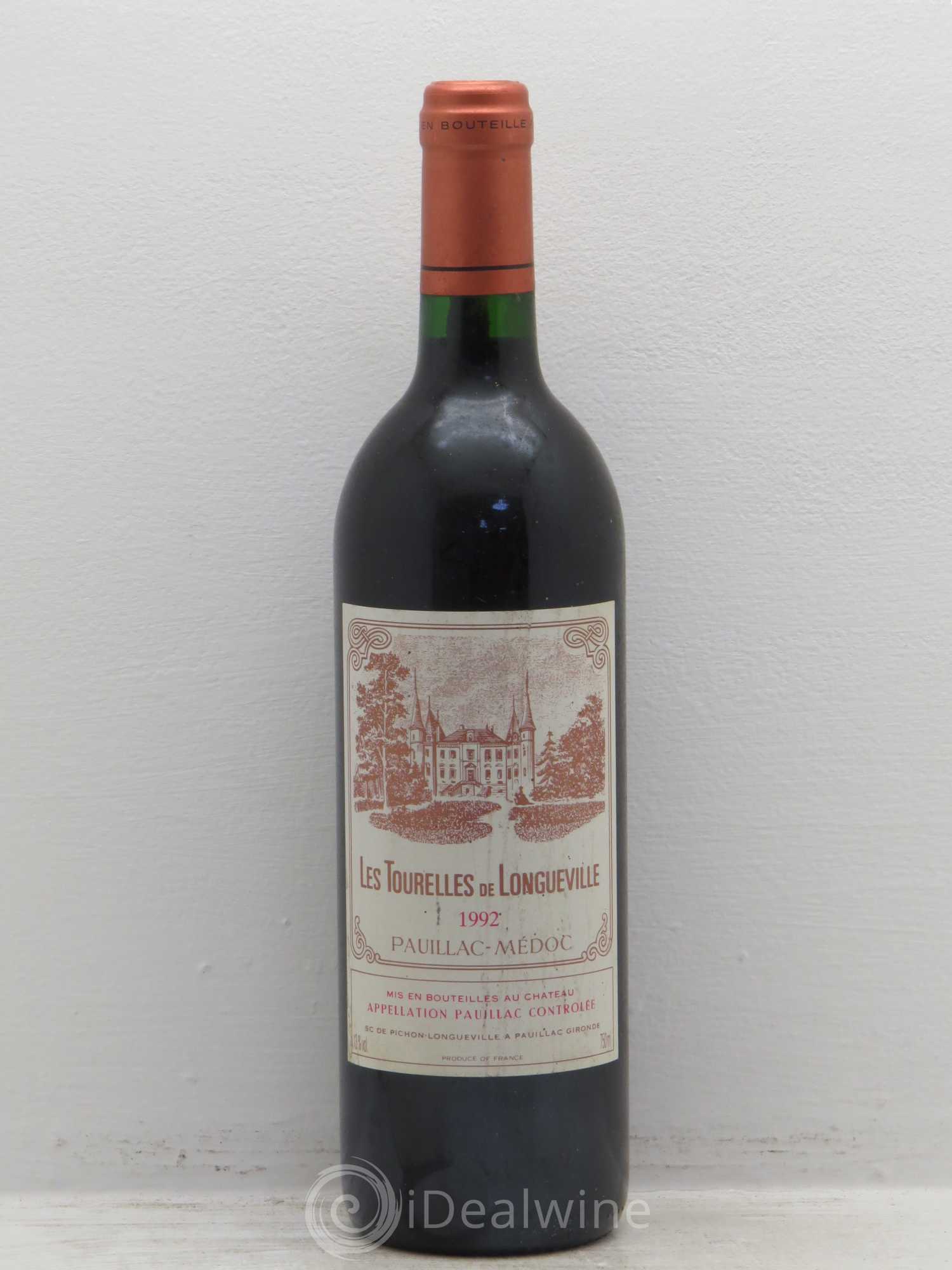 Pauillac Tourelles de pichon 1992 - Posten von 1 Flasche - 0