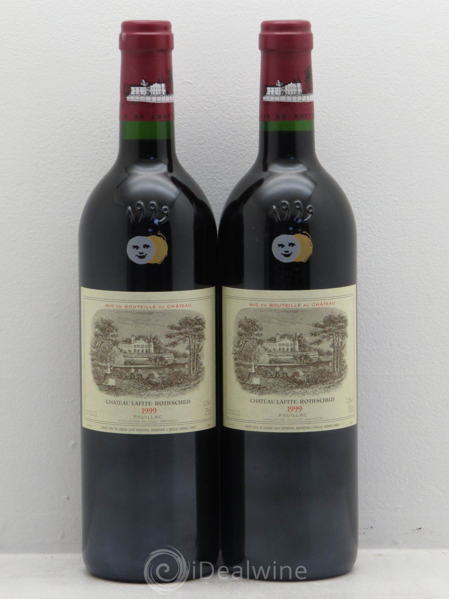Château Lafite Rothschild 1er Grand Cru Classé 1999 - Lot de 2 bouteilles - 0