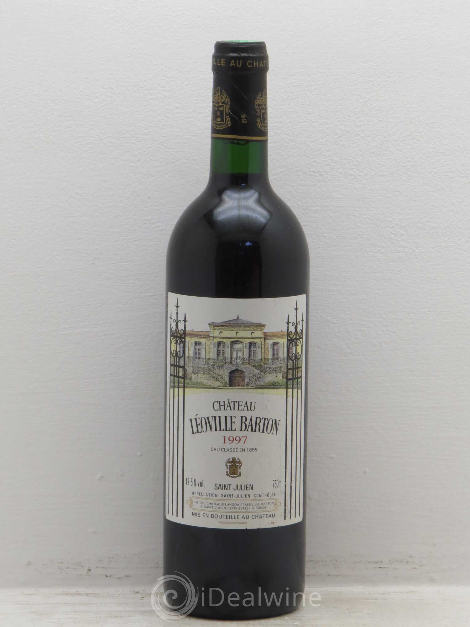 Château Léoville Barton 2ème Grand Cru Classé 1997 - Lot de 6 bouteilles - 0