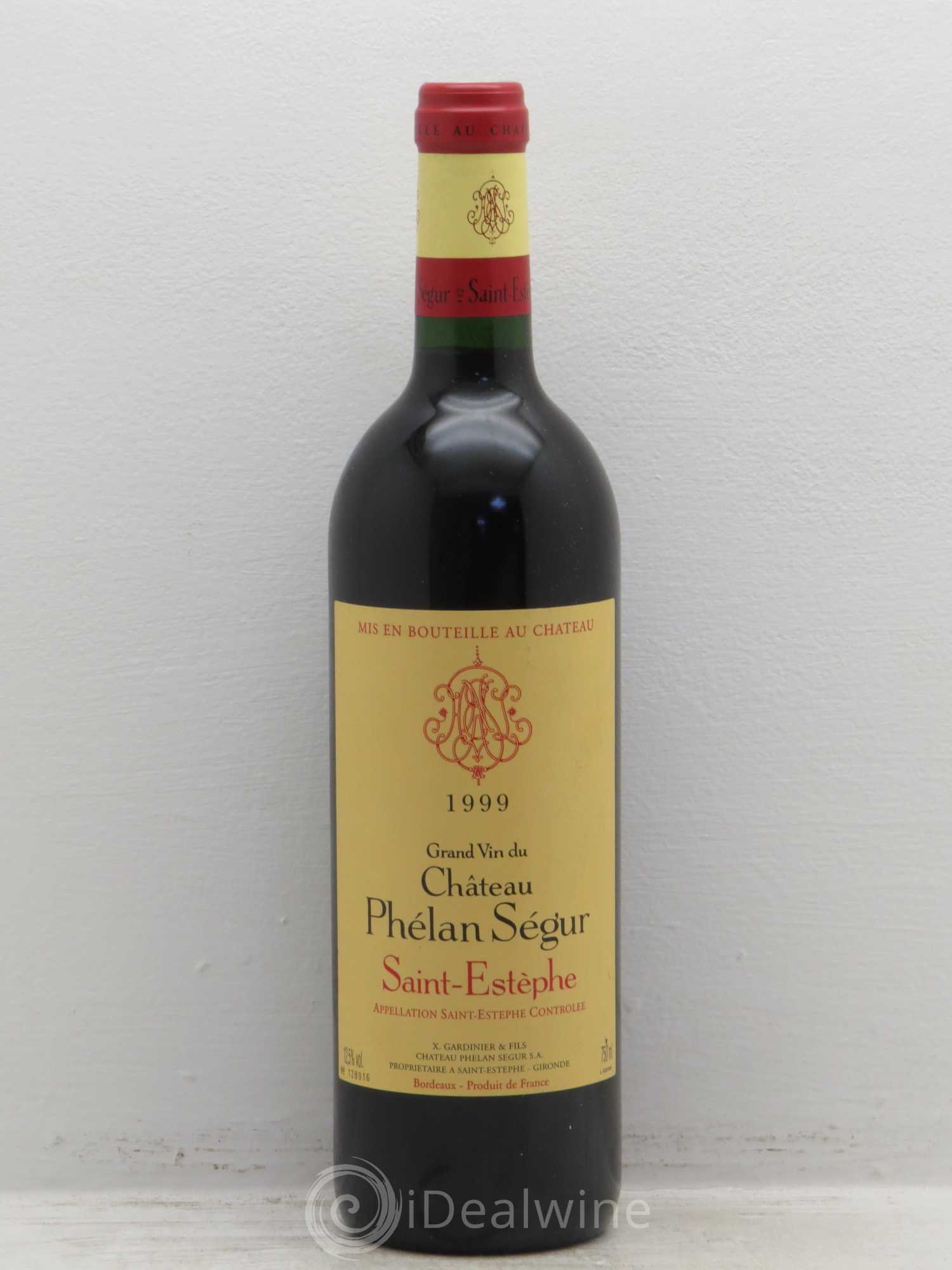 Château Phélan Ségur 1999 - Lot de 1 bouteille - 0