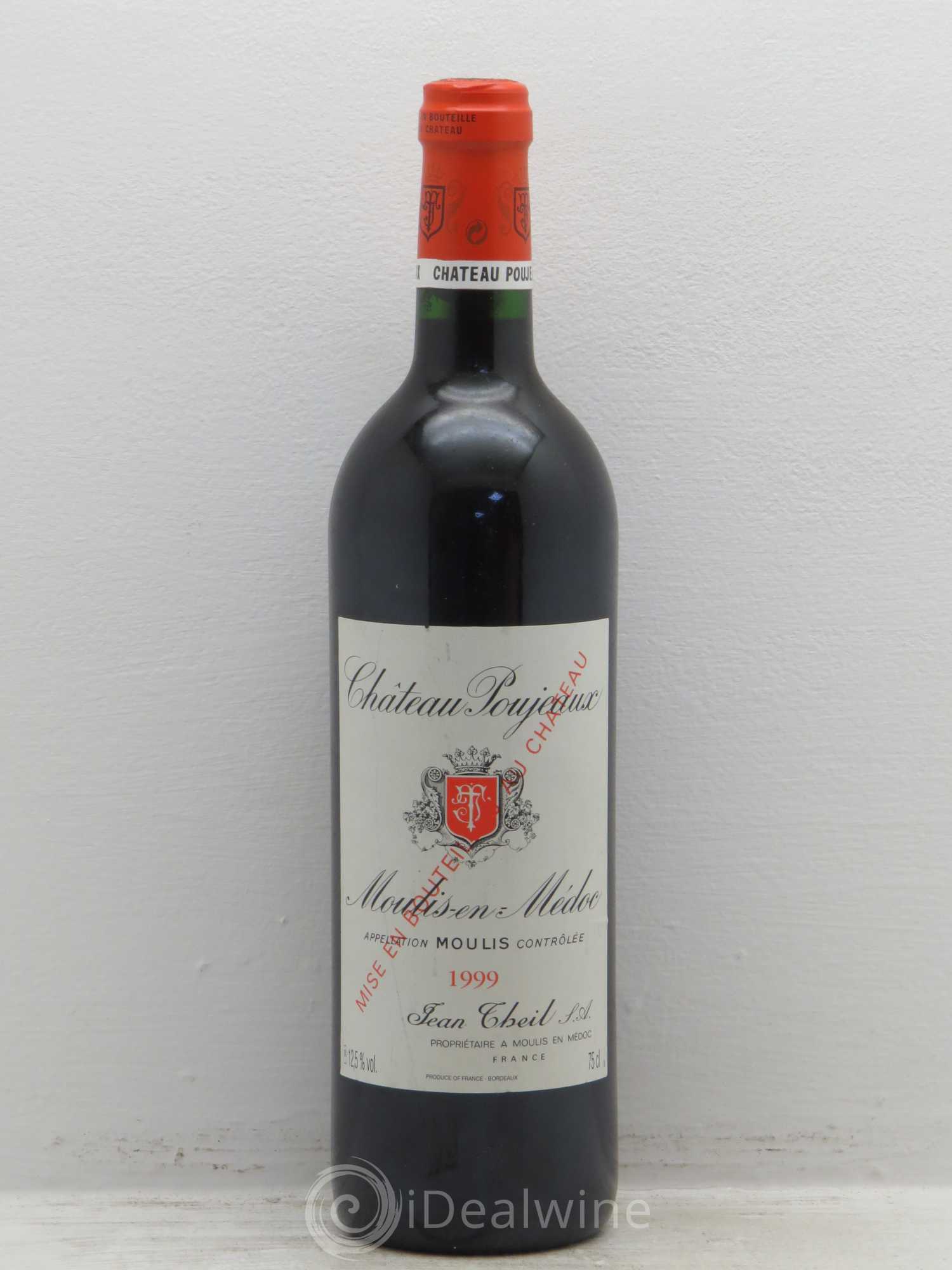 Château Poujeaux 1999 - Lot de 6 bouteilles - 0