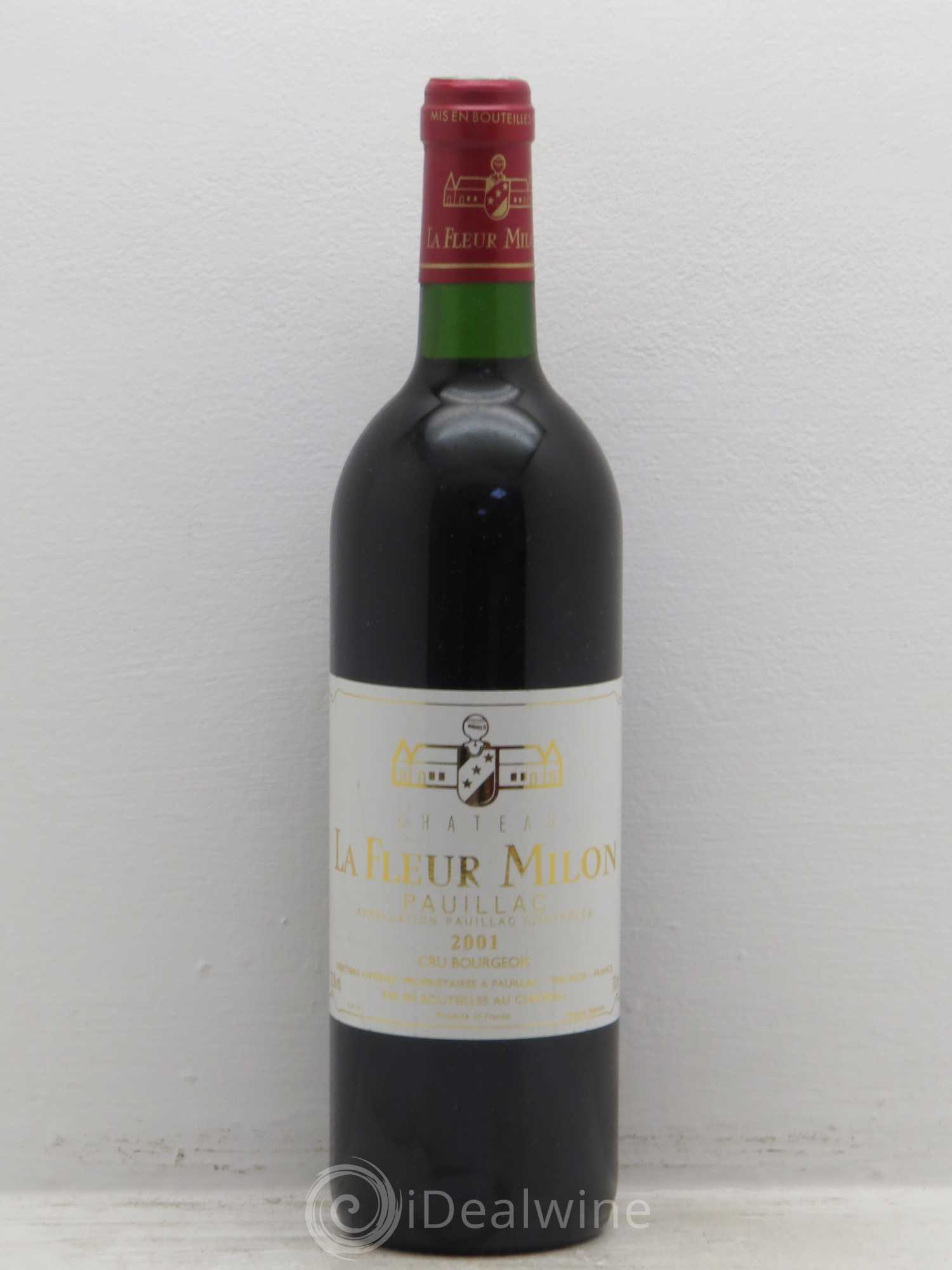Château la Fleur Milon Cru Bourgeois 2001 - Lot de 6 bouteilles - 0