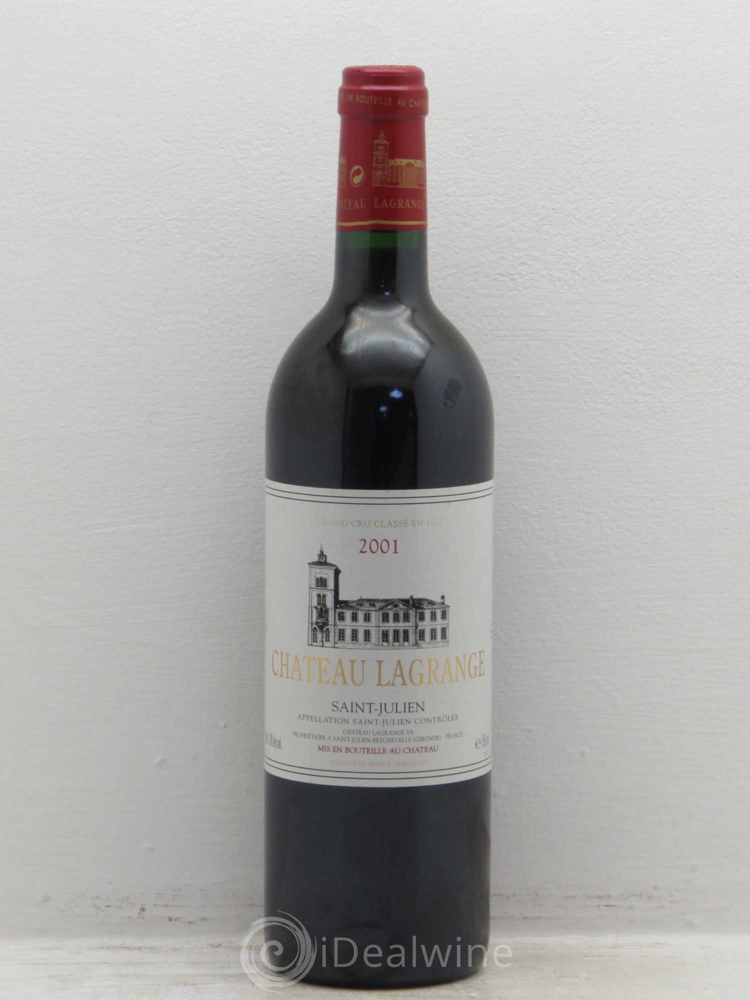 Château Lagrange 3ème Grand Cru Classé 2001 - Lot de 1 bouteille - 0