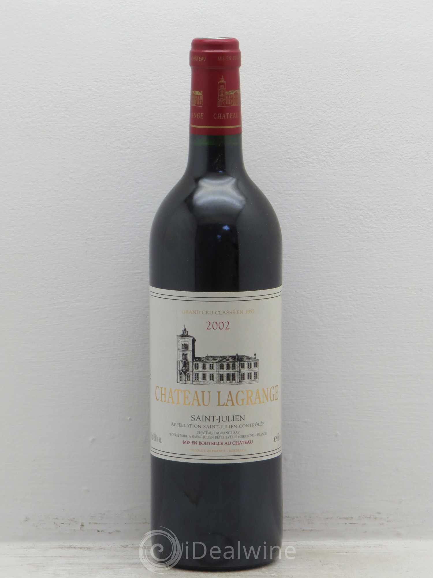 Château Lagrange 3ème Grand Cru Classé 2002 - Lot de 1 bouteille - 0