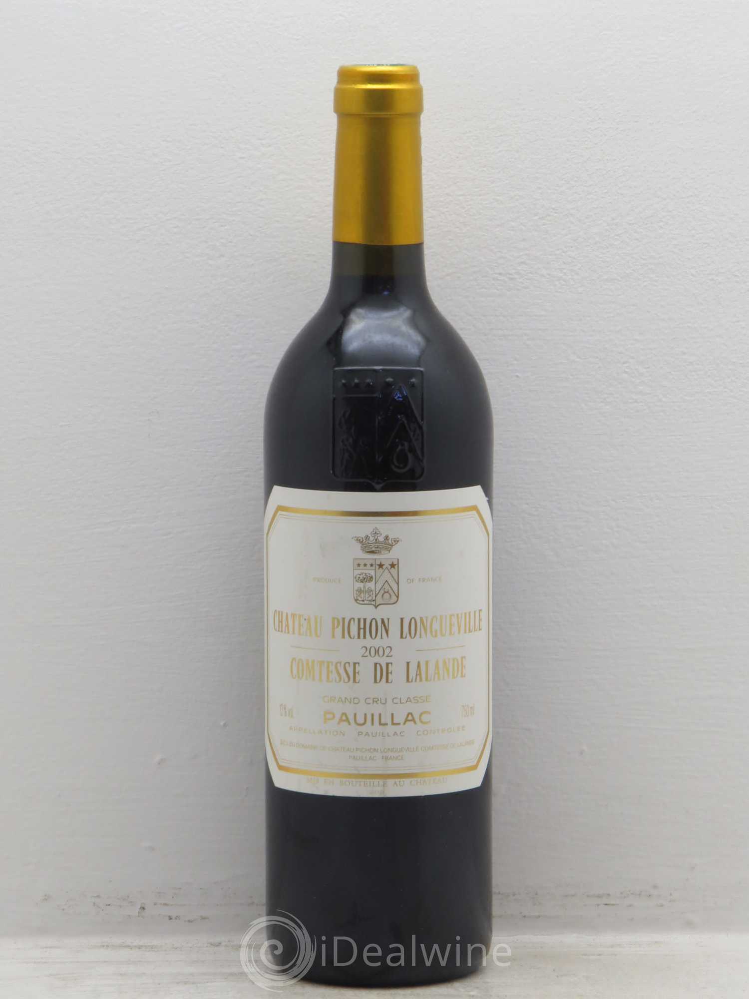 Pichon Longueville Baron 2ème Grand Cru Classé 2002 - Lot de 1 bouteille - 0