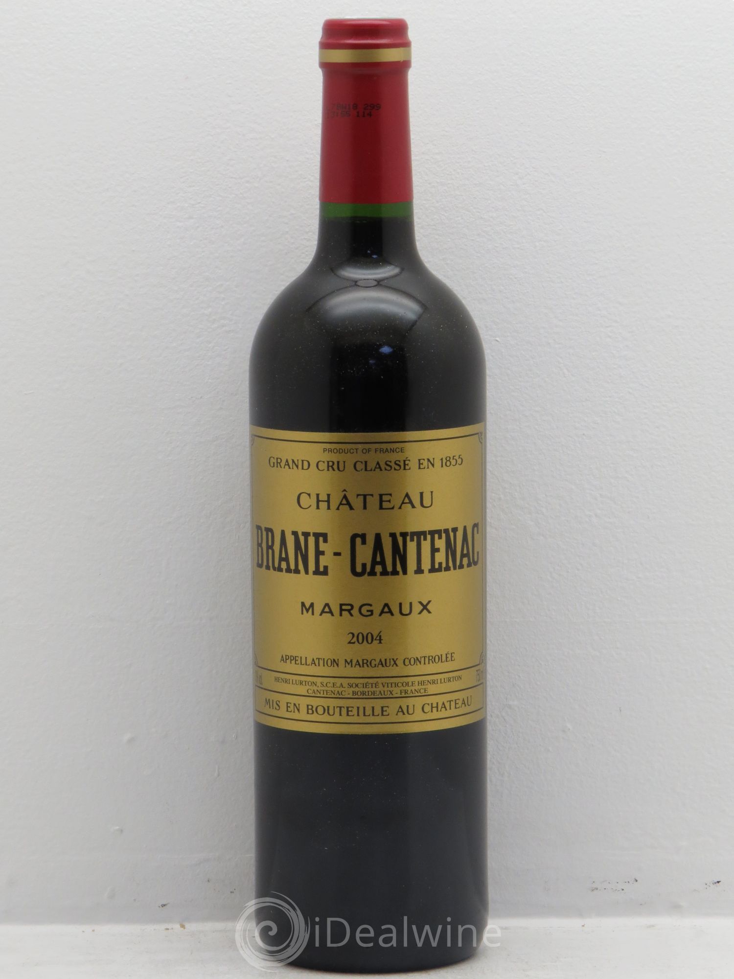 Château Brane Cantenac 2ème Grand Cru Classé 2004 - Lot de 12 bouteilles - 0