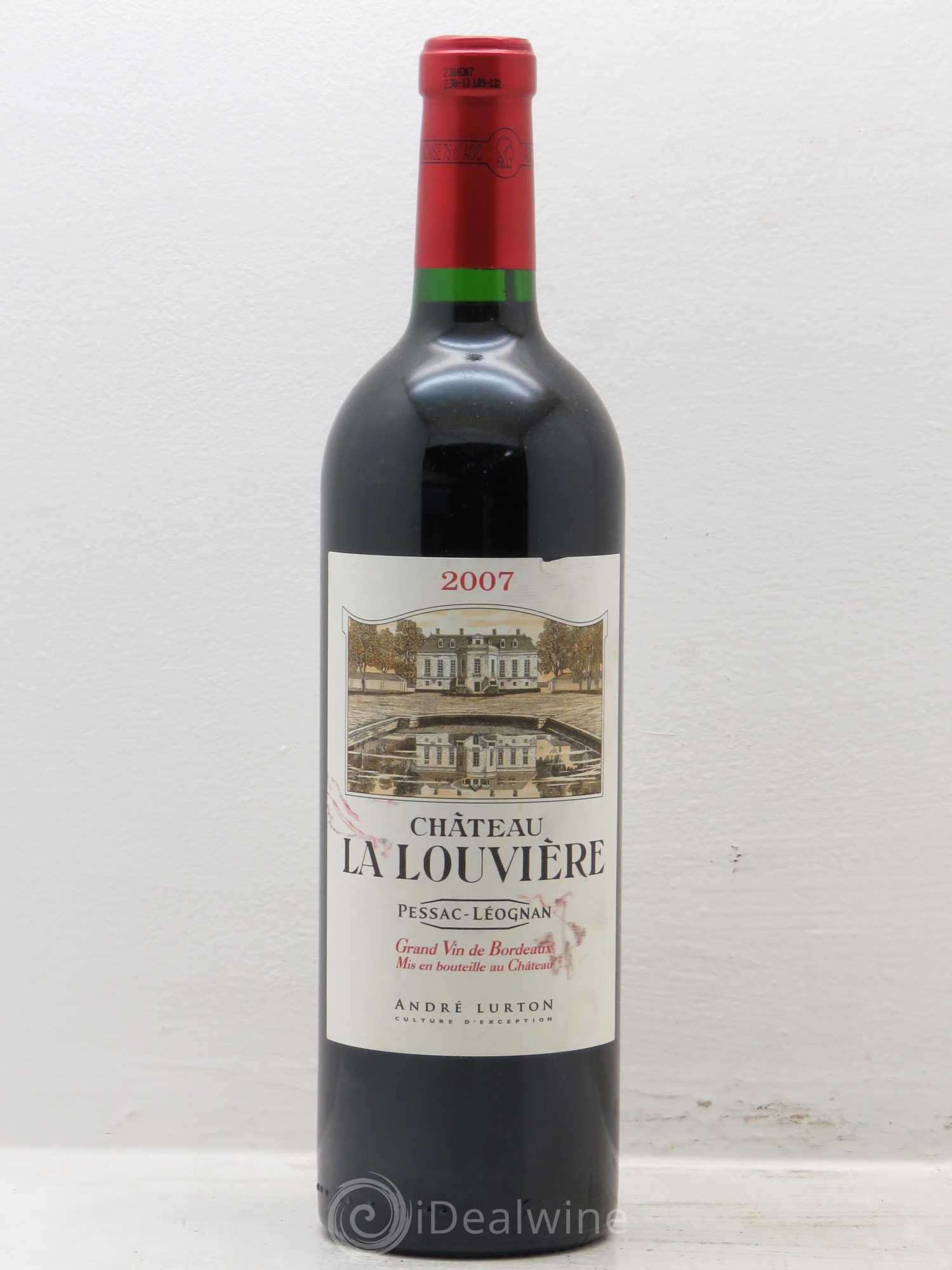 Château la Louvière 2007 - Lot de 1 bouteille - 0
