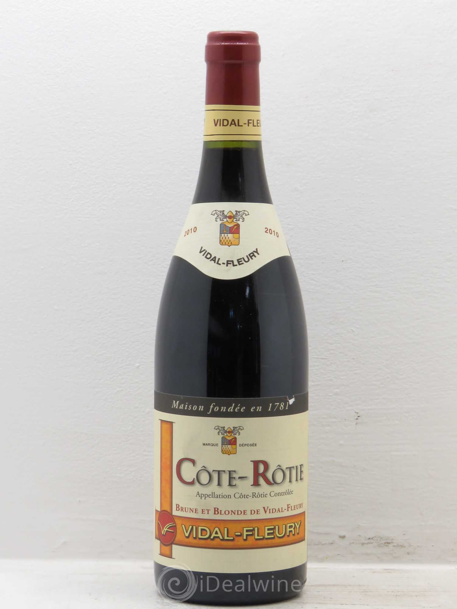 Côte-Rôtie brune et blonde 2010 - Posten von 6 Flaschen - 0