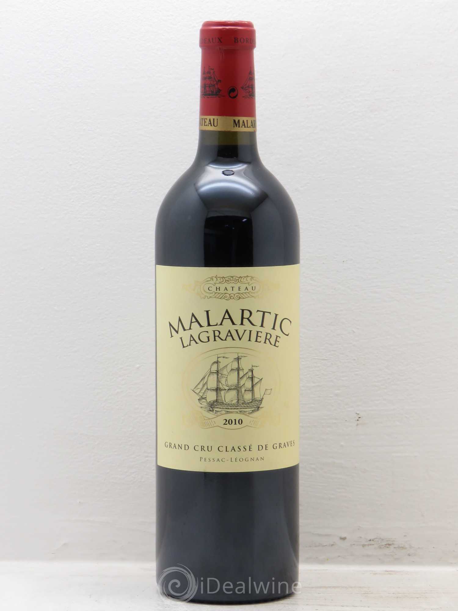 Château Malartic-Lagravière Cru Classé de Graves 2010 - Lot de 1 bouteille - 0