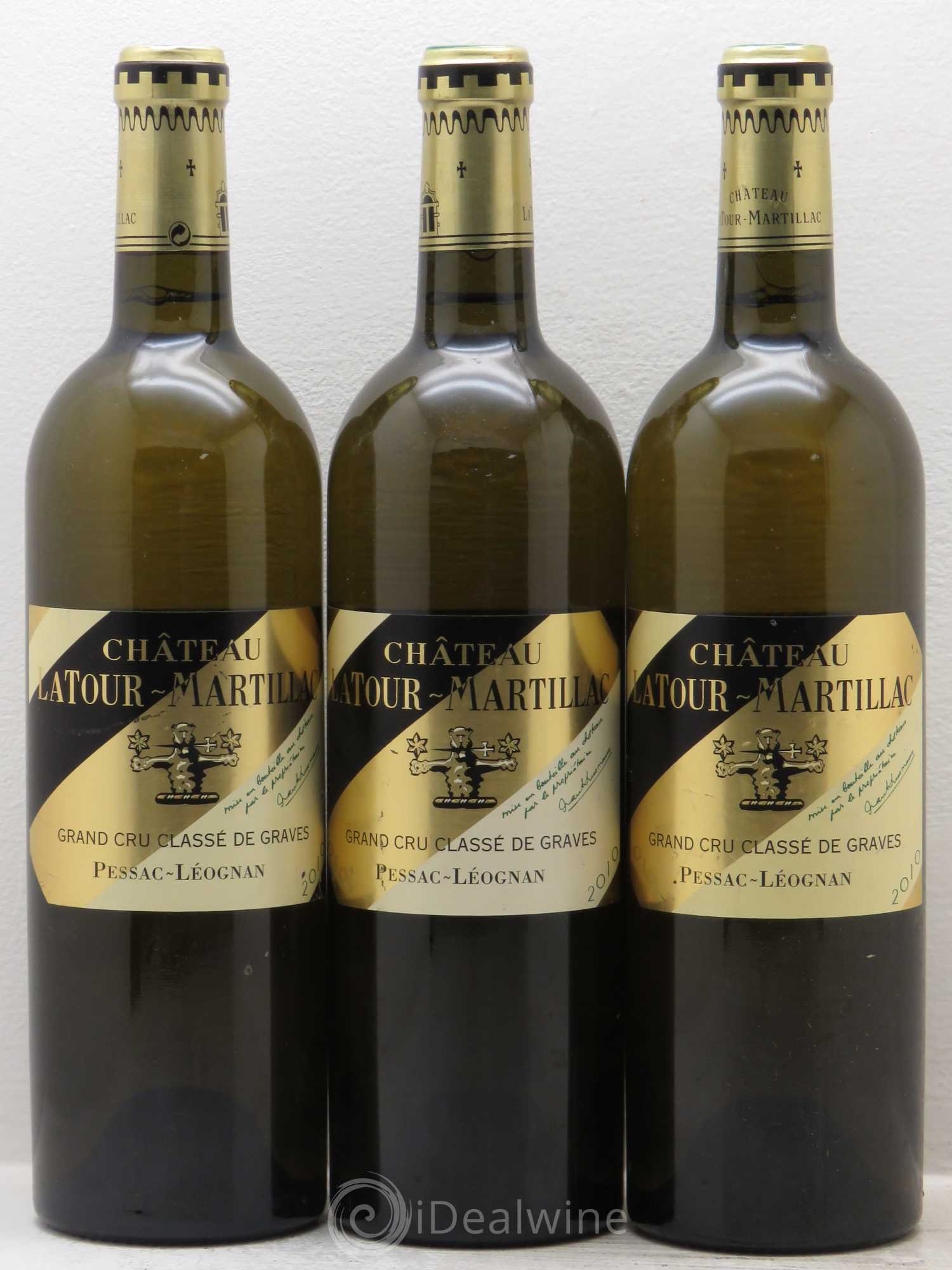 Château Latour-Martillac Cru Classé de Graves 2010 - Lot de 3 bouteilles - 0