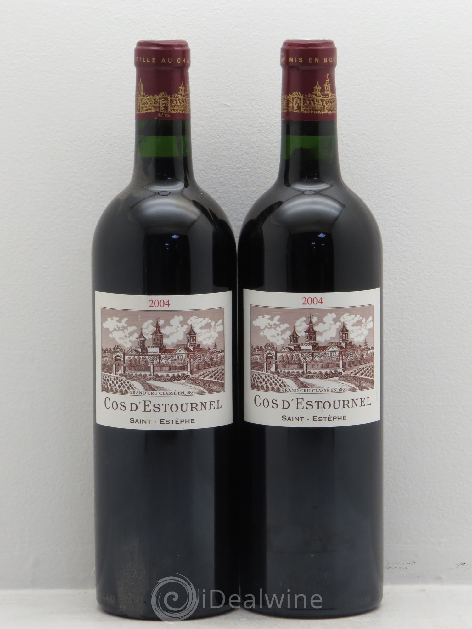 Cos d'Estournel 2ème Grand Cru Classé 2004 - Lot de 2 bouteilles - 0