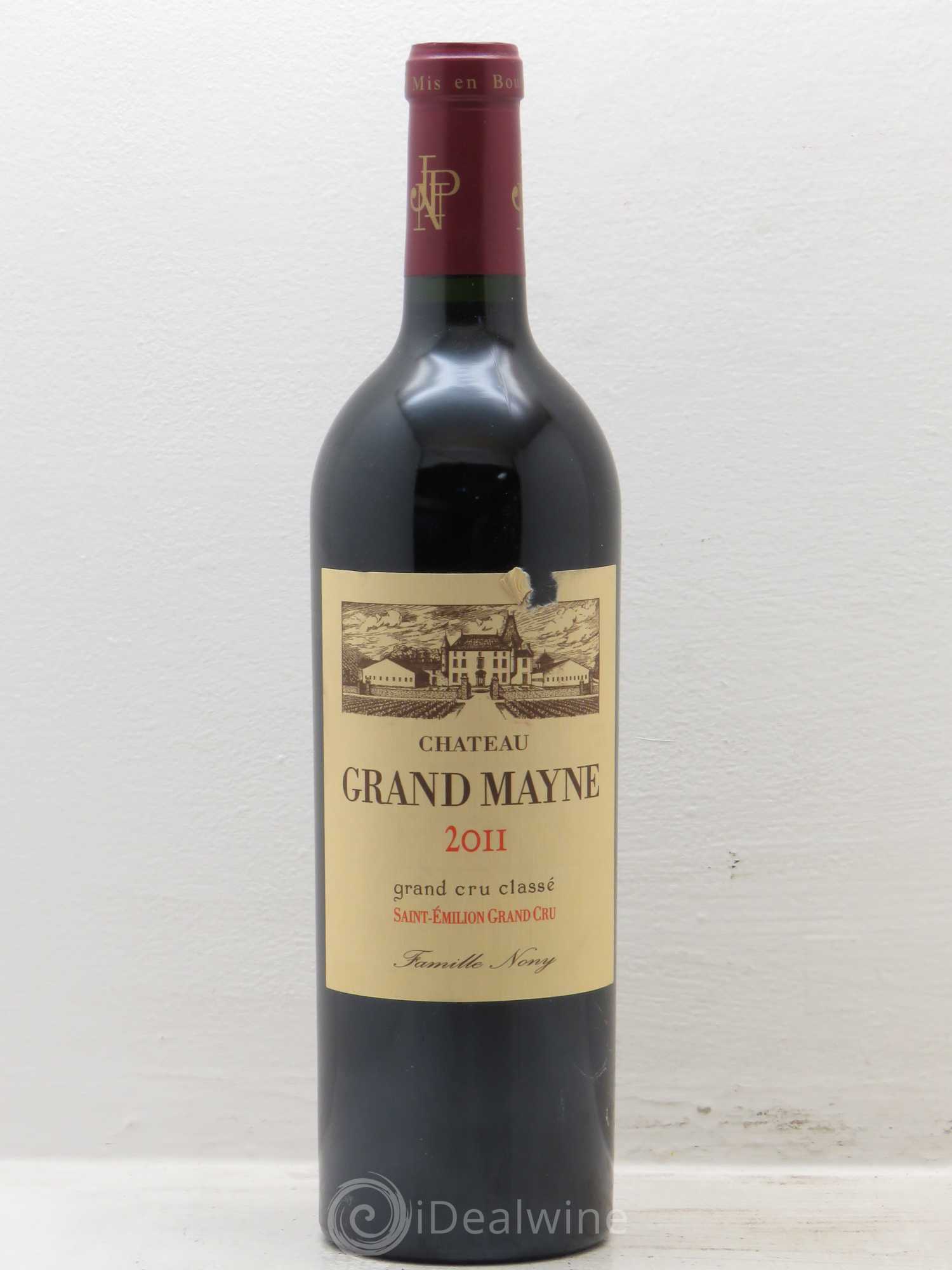 Château Grand Mayne Grand Cru Classé 2011 - Lot de 1 bouteille - 0