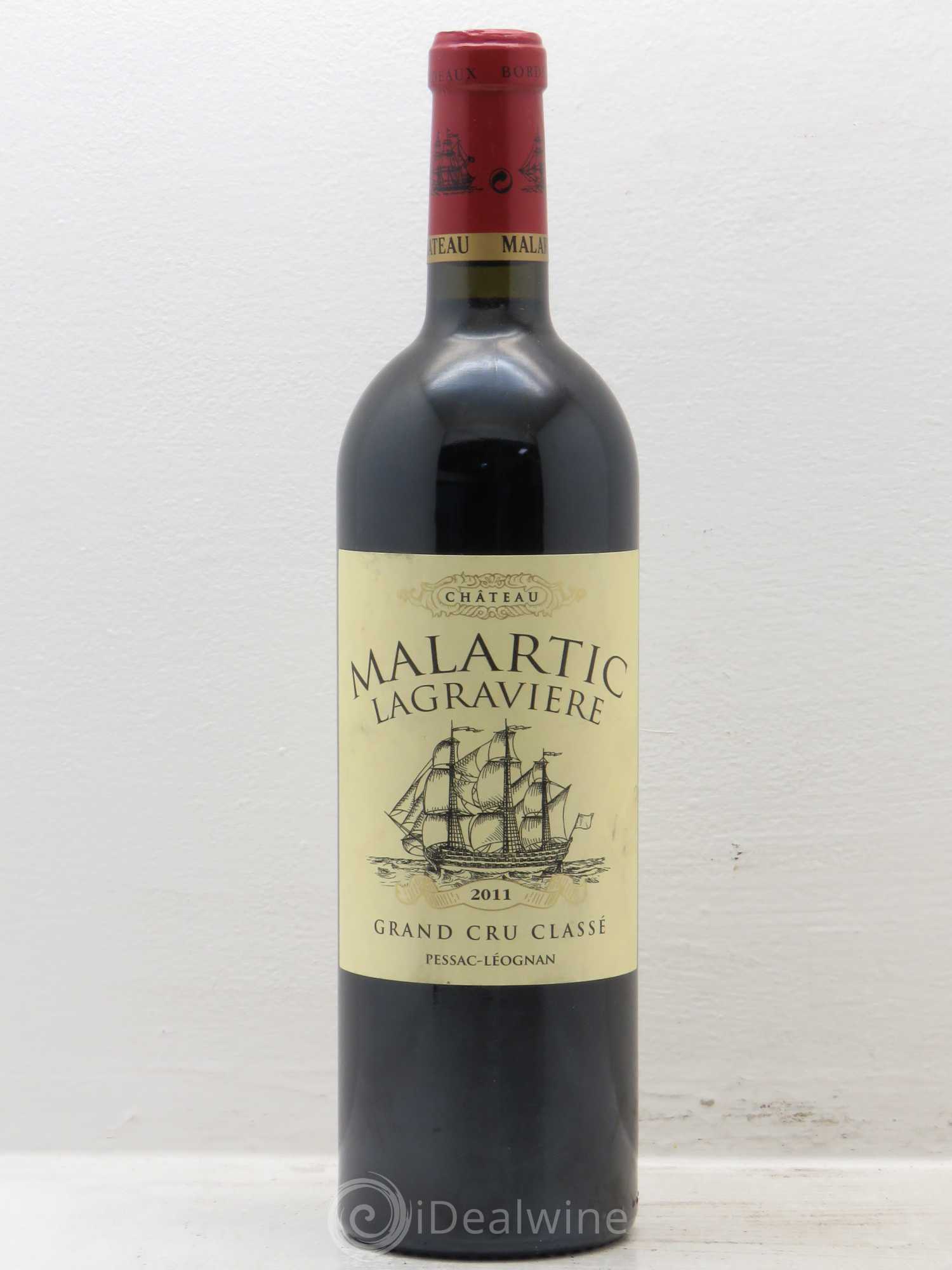 Château Malartic-Lagravière Cru Classé de Graves 2011 - Lot de 1 bouteille - 0