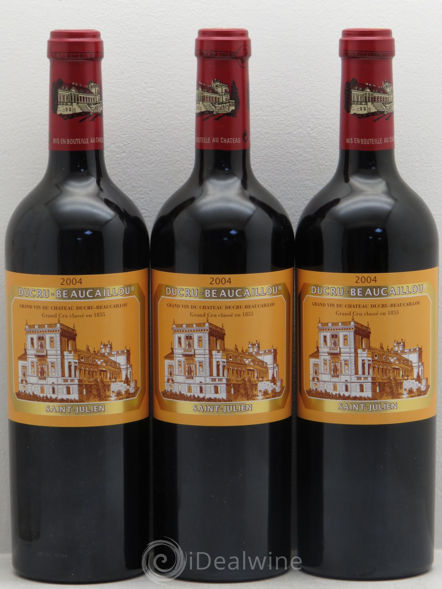 Château Ducru Beaucaillou 2ème Grand Cru Classé 2004 - Lot de 12 bouteilles - 1