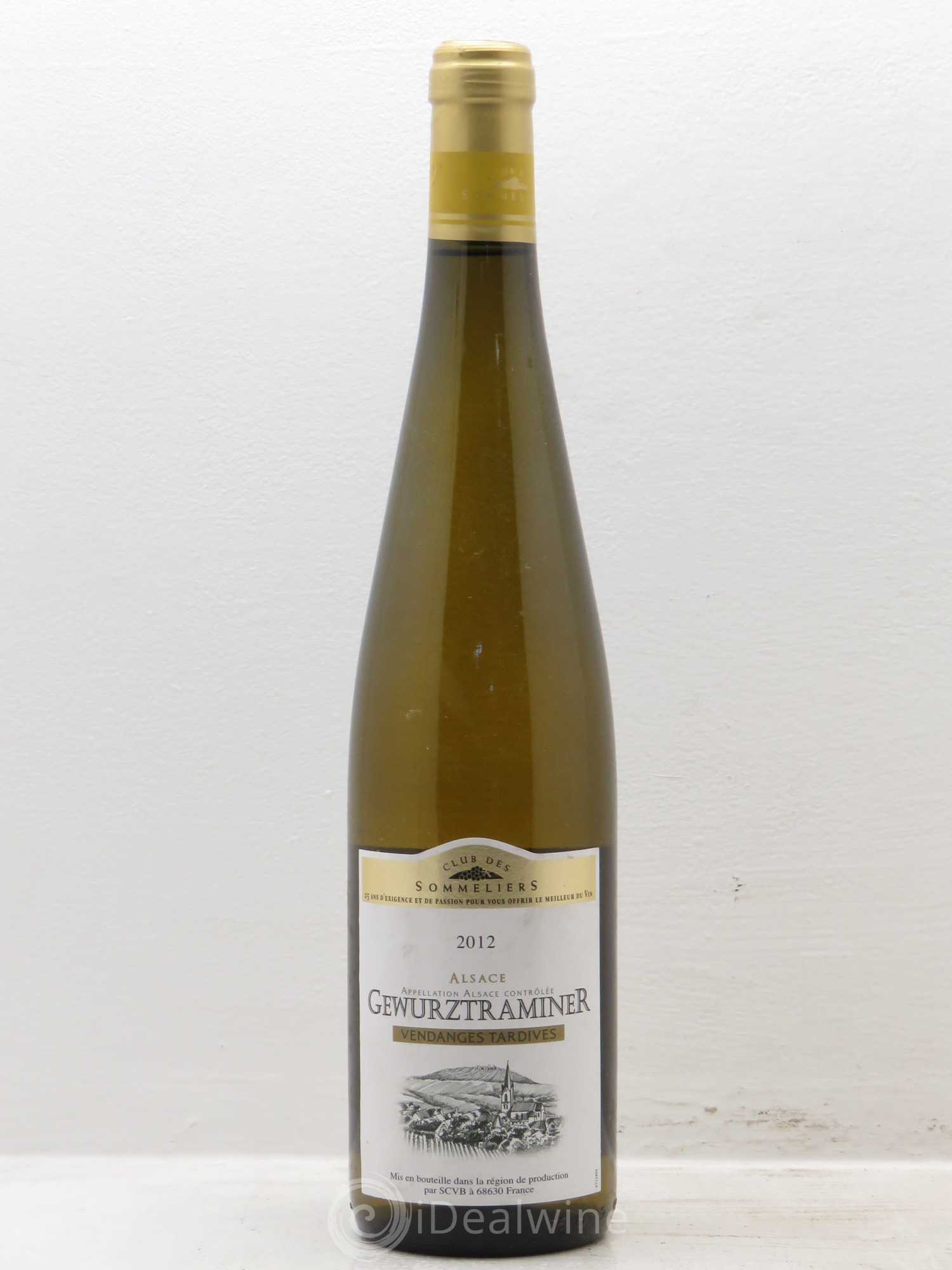 Gewurztraminer Vendanges Tardives Club des sommeliers 2012 - Lotto di 6 bottiglie - 0