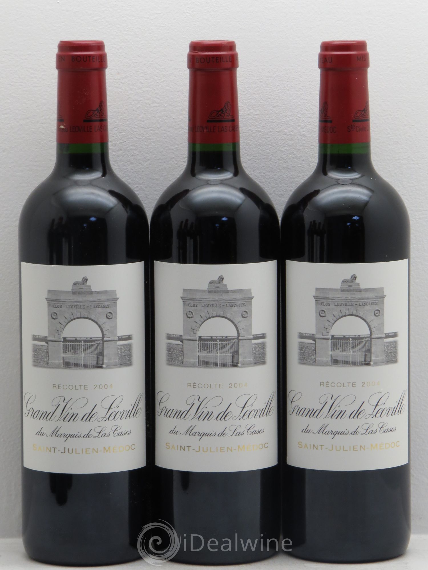 Château Léoville Las Cases 2ème Grand Cru Classé 2004 - Lot de 12 bouteilles - 2