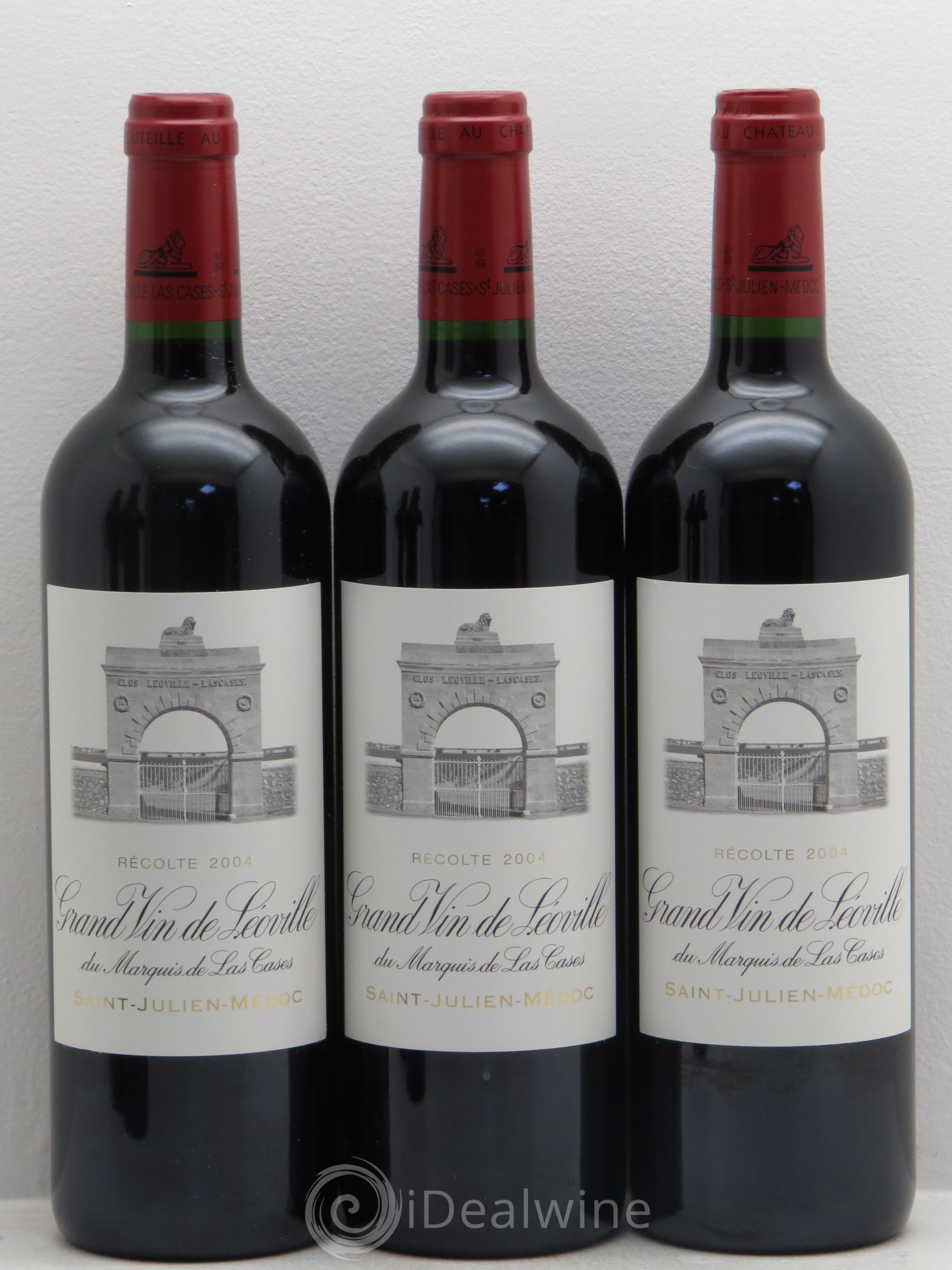 Château Léoville Las Cases 2ème Grand Cru Classé 2004 - Lot de 12 bouteilles - 3