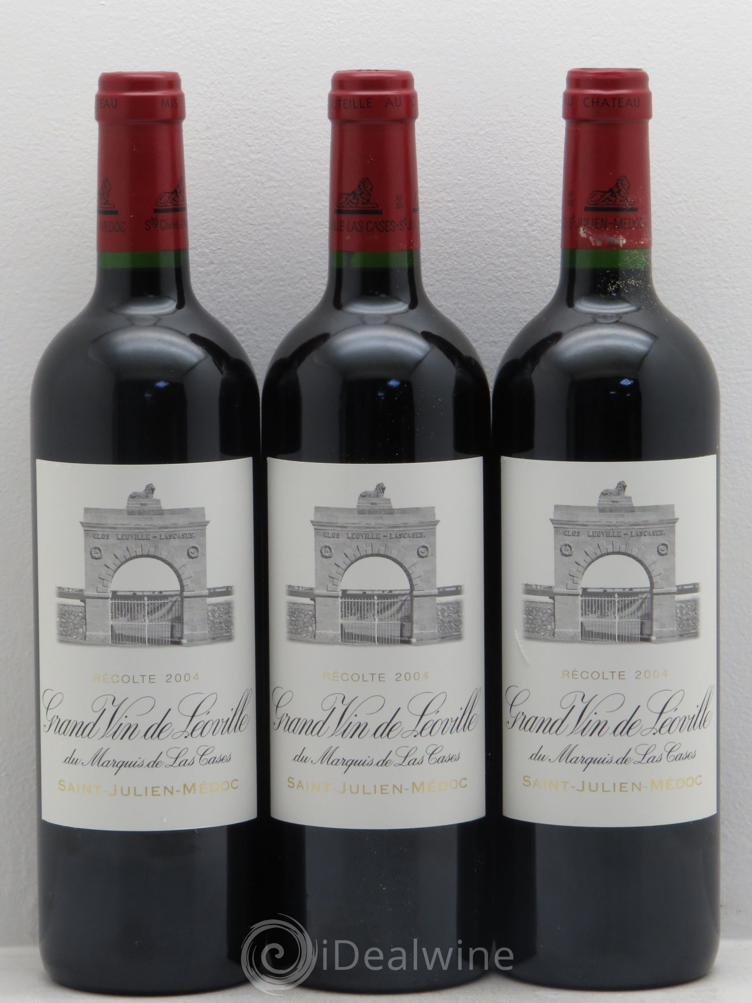 Château Léoville Las Cases 2ème Grand Cru Classé 2004 - Lot de 12 bouteilles - 4