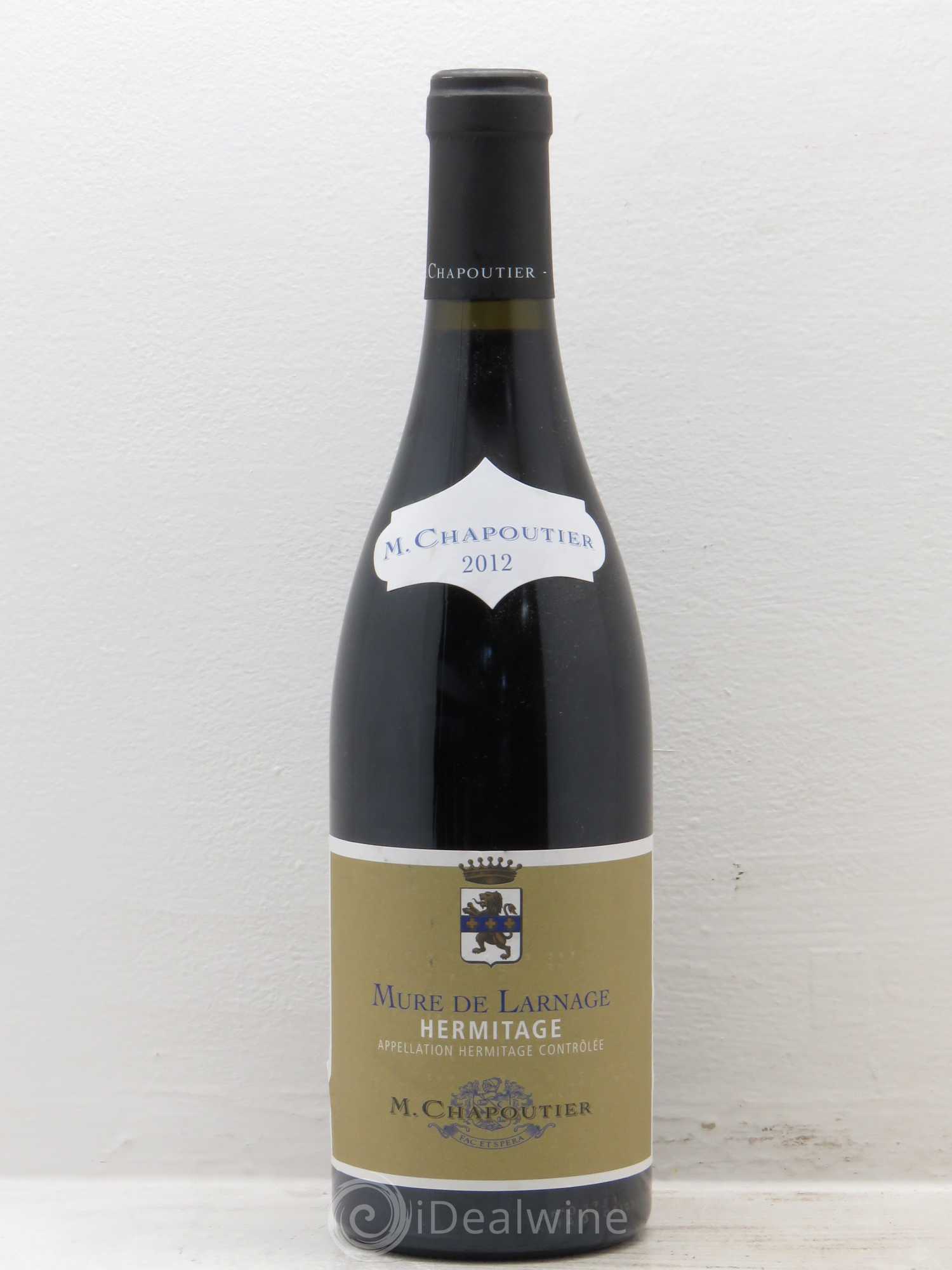 Hermitage Chapoutier 2012 - Lot de 6 bouteilles - 0