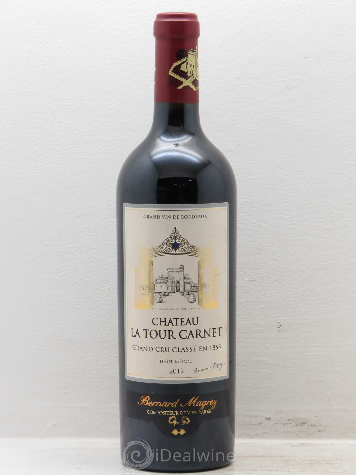 Château la Tour Carnet 4ème Grand Cru Classé 2012 - Posten von 1 Flasche - 0