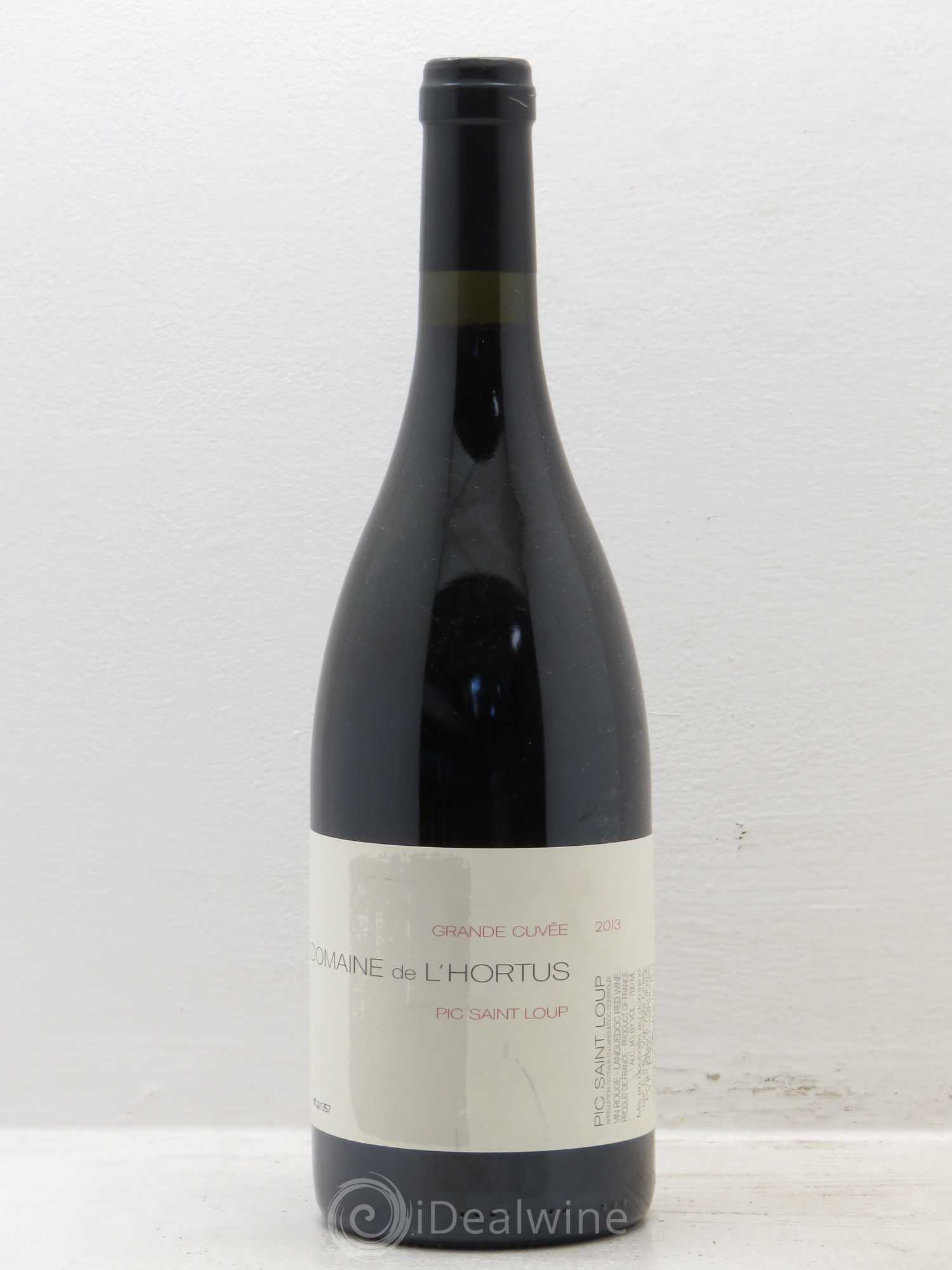 Pic Saint-Loup Domaine de L'Hortus Grande Cuvée Famille Orliac 2013 - Lot de 1 bouteille - 0