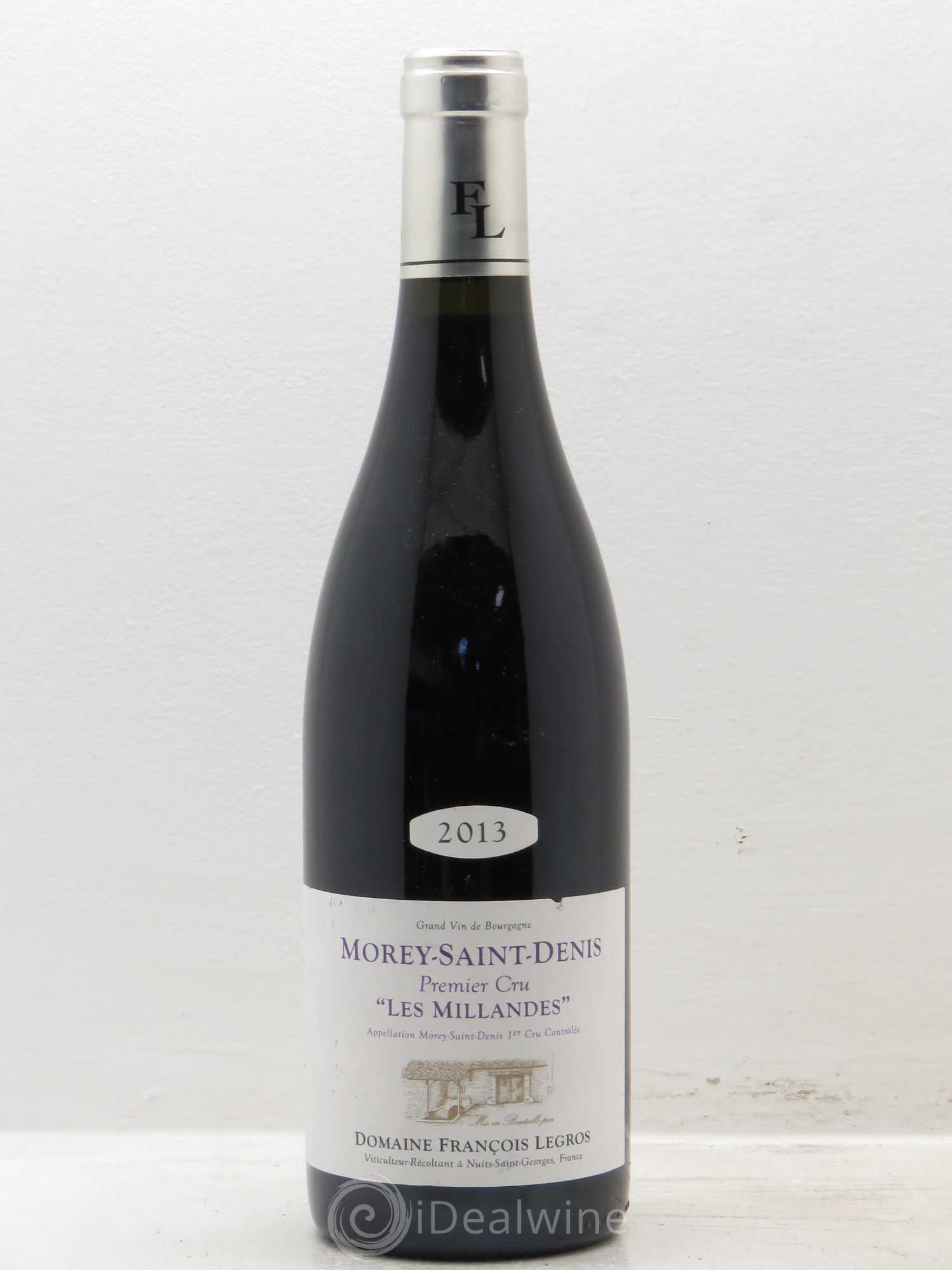 Morey-Saint-Denis 1er Cru F.Legros 2013 - Lot de 6 bouteilles - 0