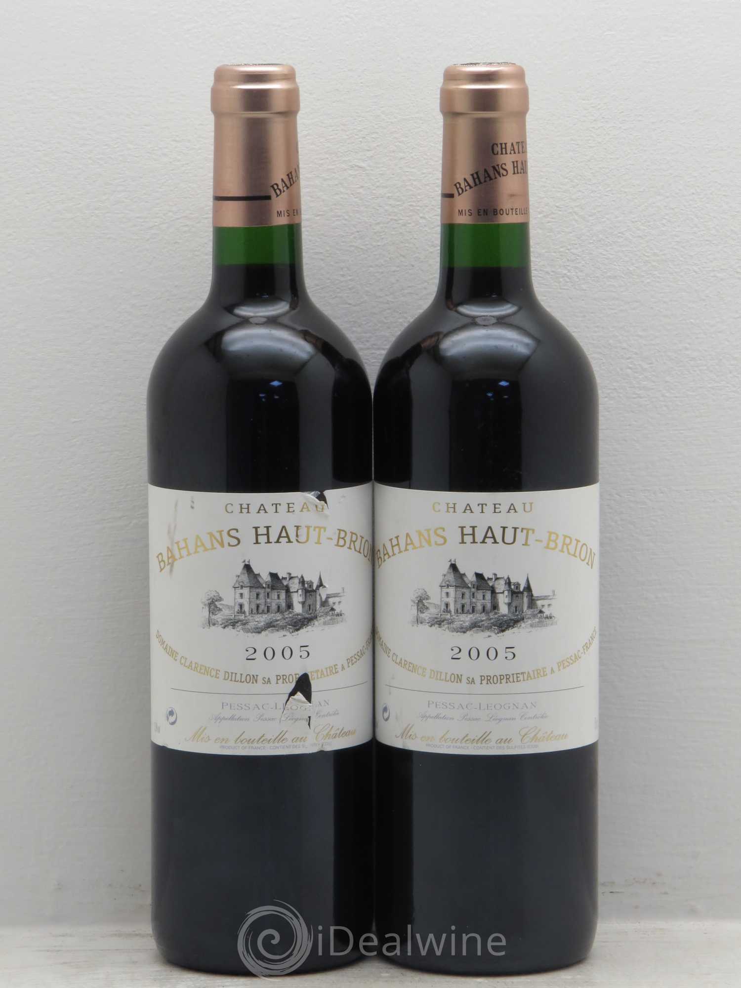 Clarence (Bahans) de Haut-Brion Second Vin 2005 - Lot de 2 bouteilles - 0