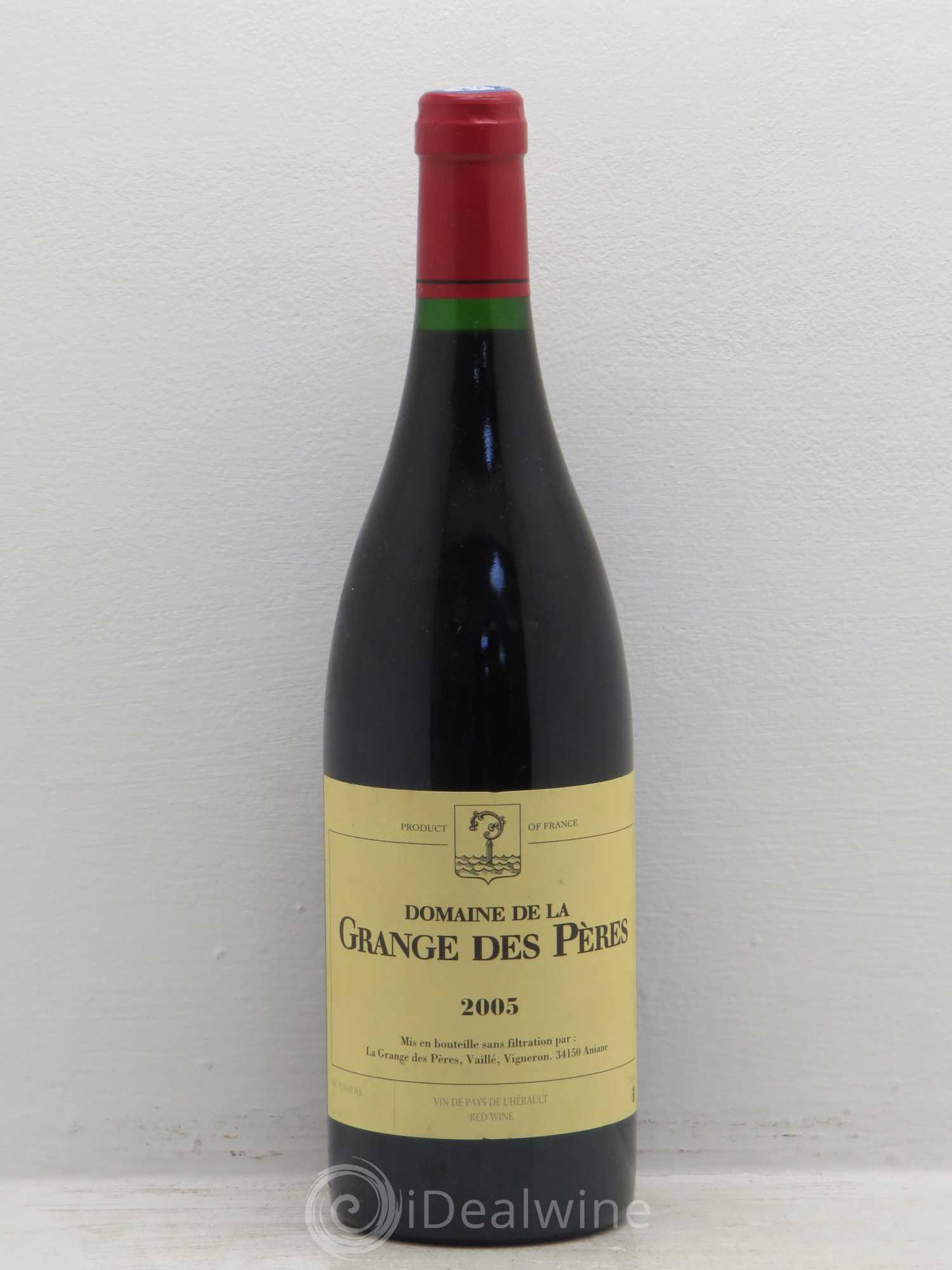 Pays d'Hérault Grange des Pères Laurent Vaillé 2005 - Lot de 1 bouteille - 0