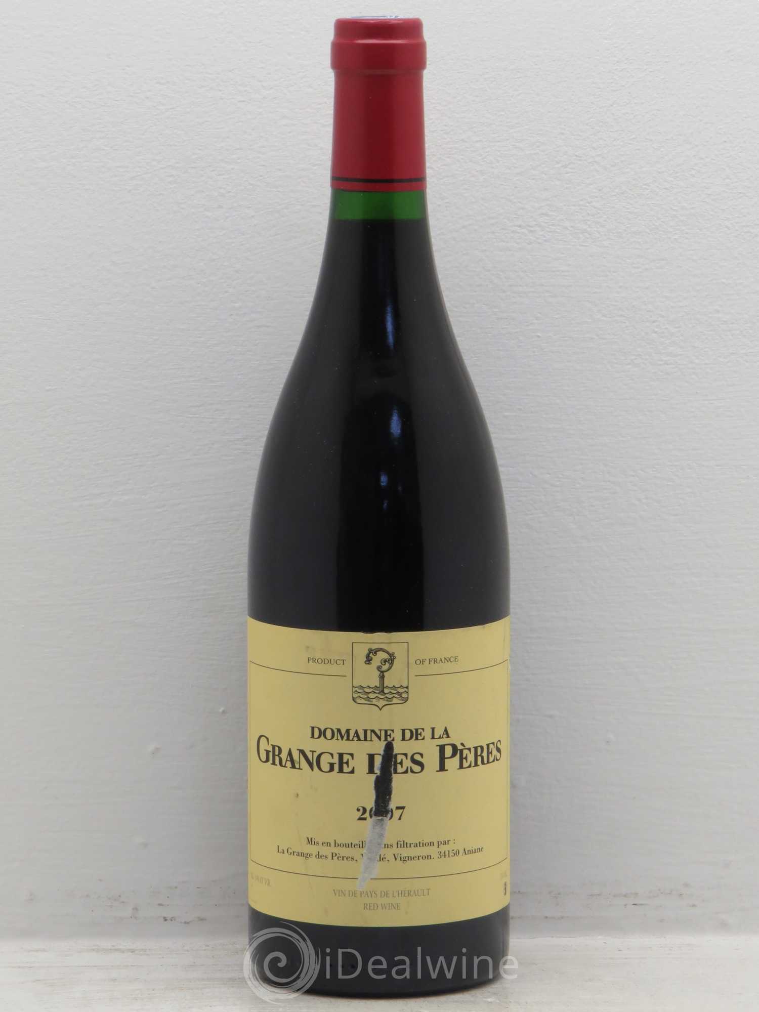 Pays d'Hérault Grange des Pères Laurent Vaillé 2007 - Lot de 1 bouteille - 0