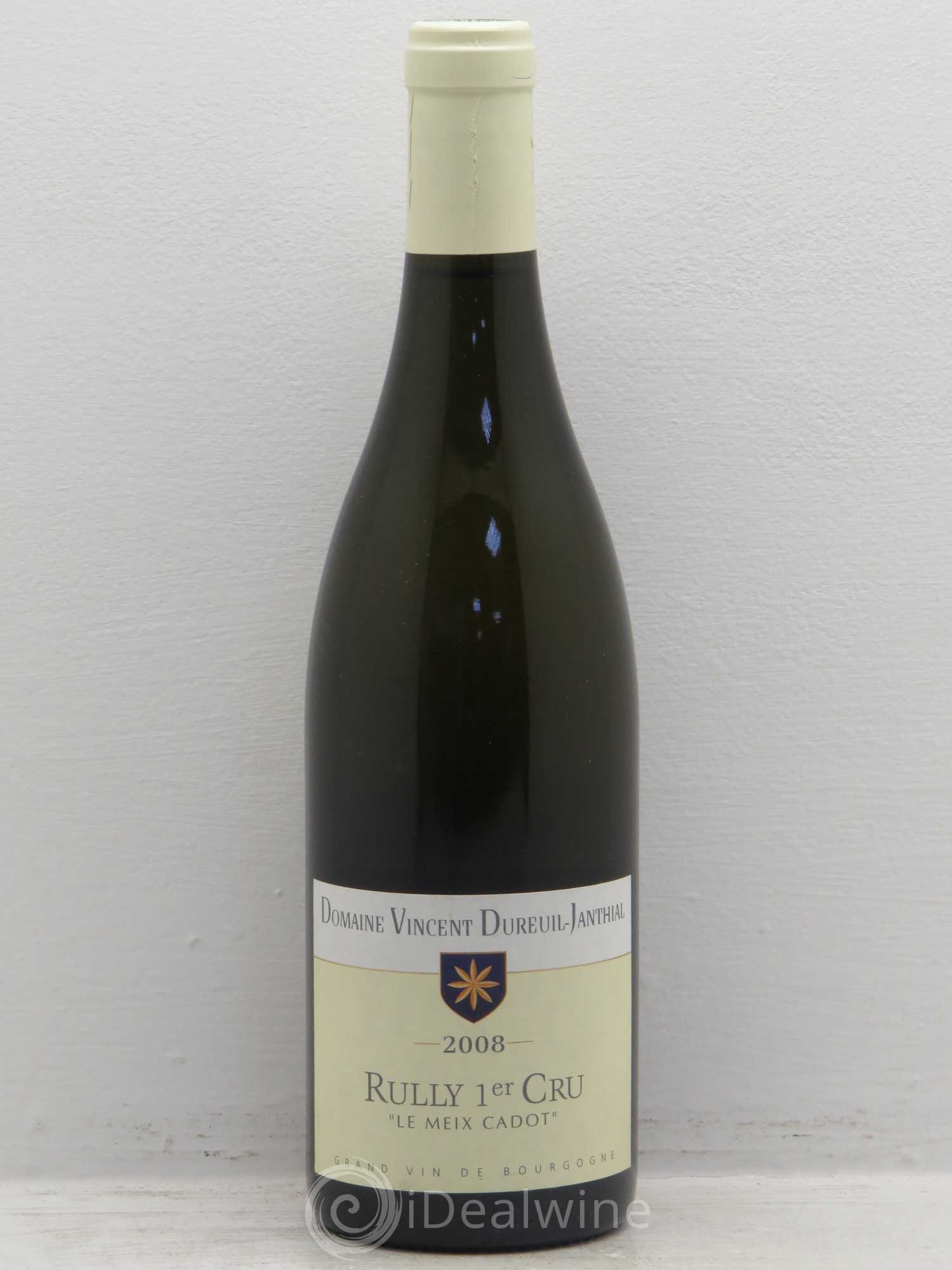Rully 1er Cru Meix cadot Dureuil Janthial 2008 - Posten von 1 Flasche - 0