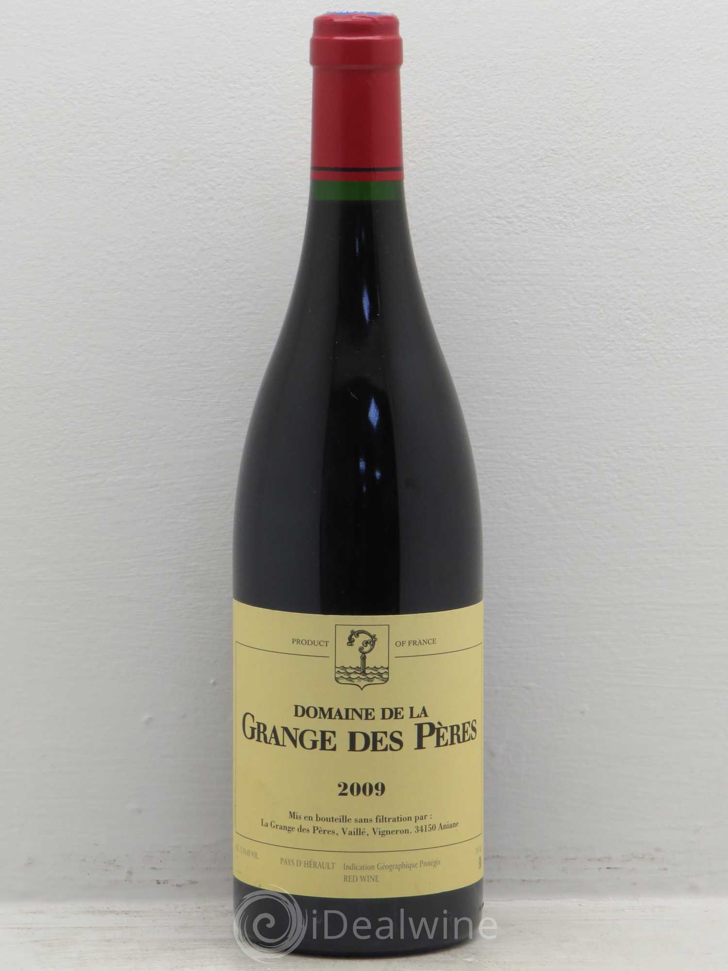 Pays d'Hérault Grange des Pères Laurent Vaillé 2009 - Lot de 1 bouteille - 0