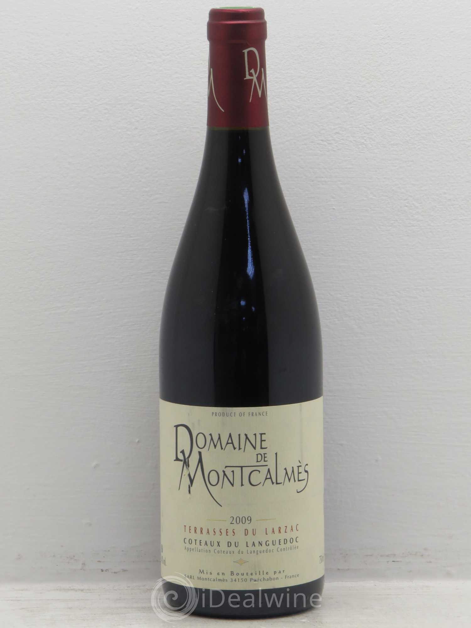 Terrasses du Larzac Domaine de Montcalmès Frédéric Pourtalié 2009 - Lot de 1 bouteille - 0