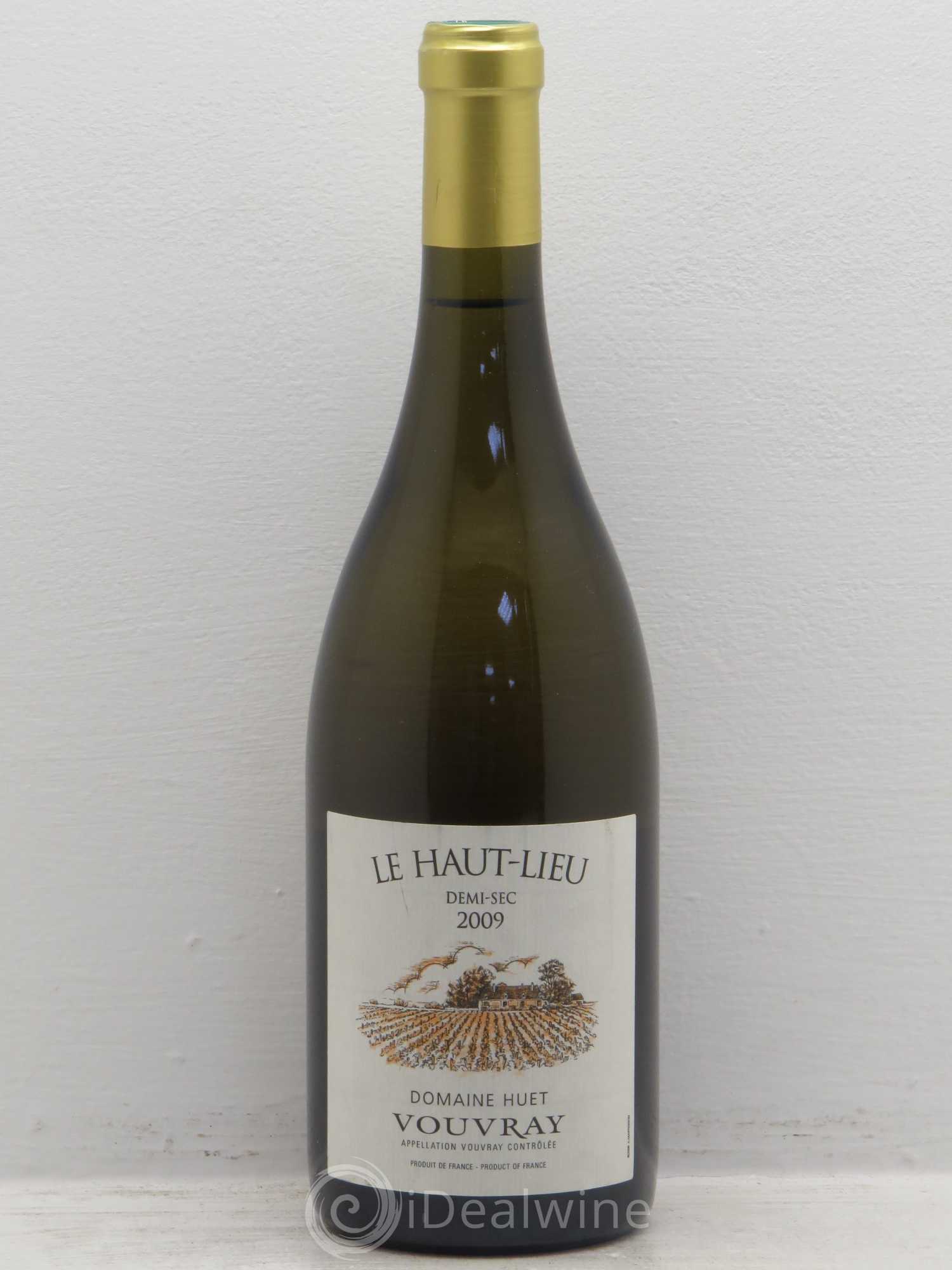 Vouvray Le Haut-Lieu Demi-Sec Domaine Huet 2009 - Lot of 1 bottle - 0