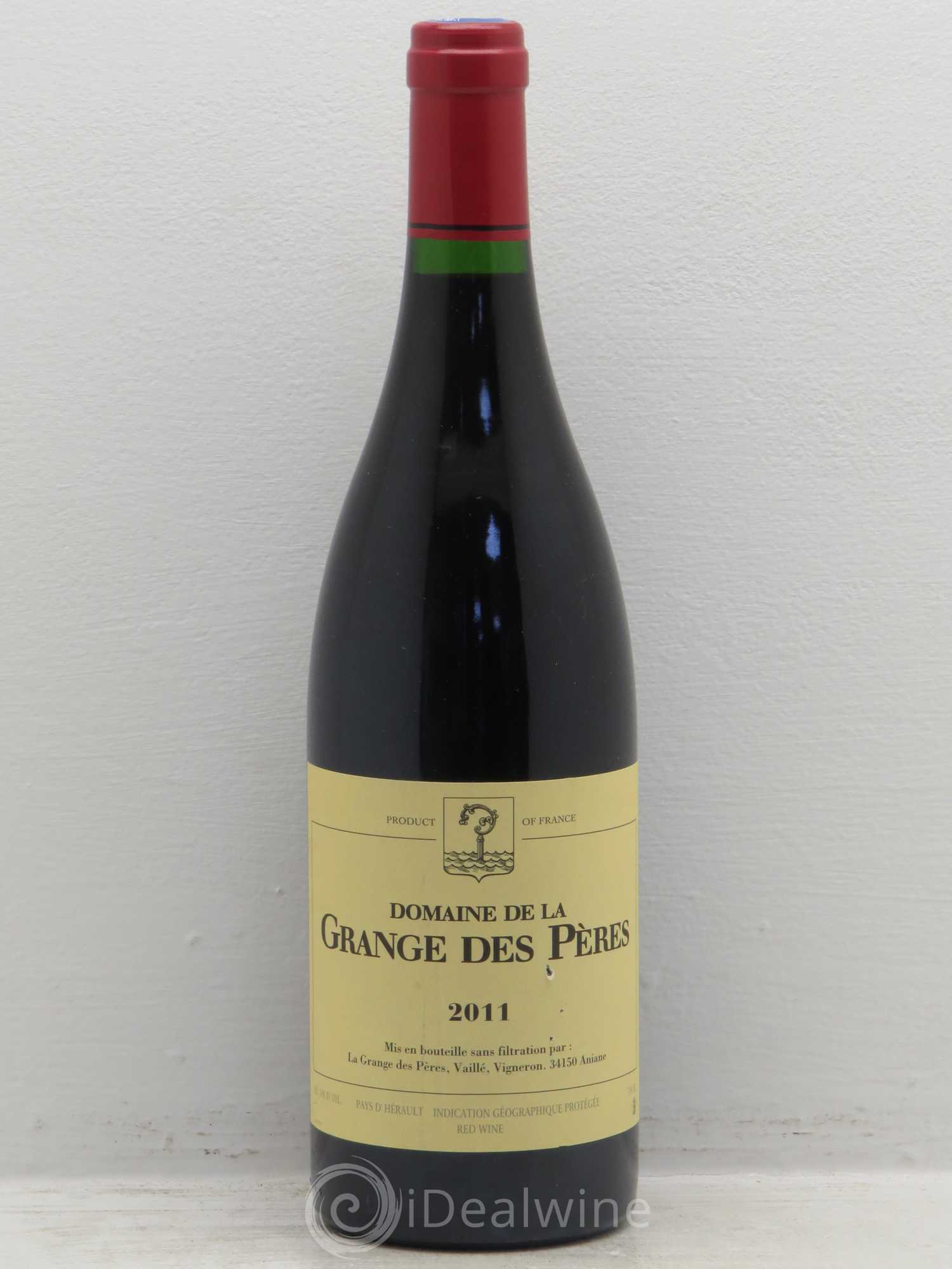 Pays d'Hérault Grange des Pères Laurent Vaillé 2011 - Lot de 1 bouteille - 0
