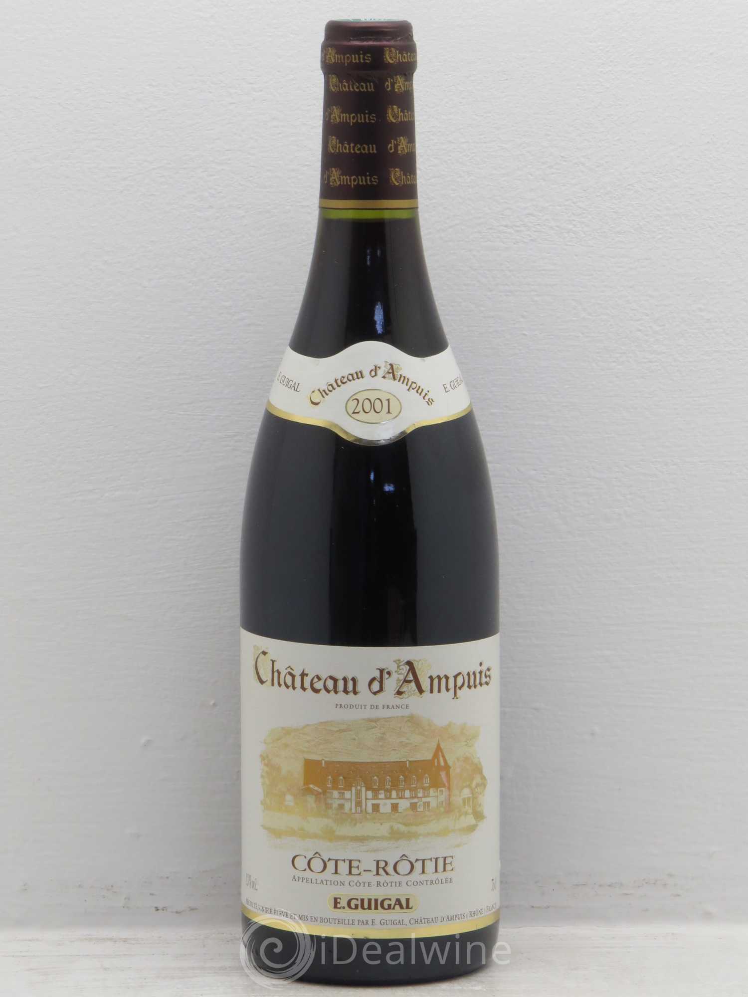 Côte-Rôtie Château d'Ampuis Guigal 2001 - Lot de 1 bouteille - 0