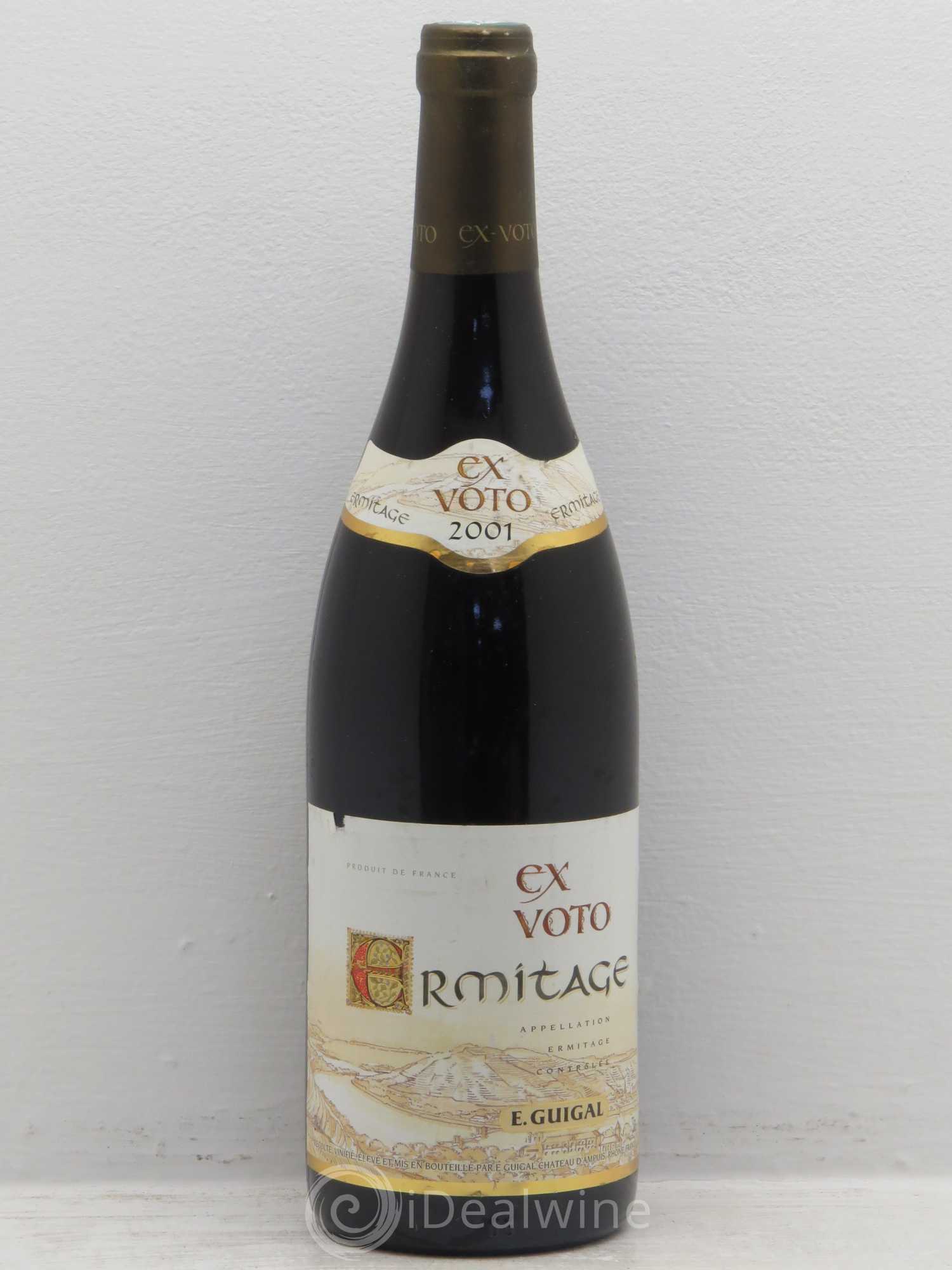 Ermitage Ex Voto Guigal 2001 - Lot de 1 bouteille - 0