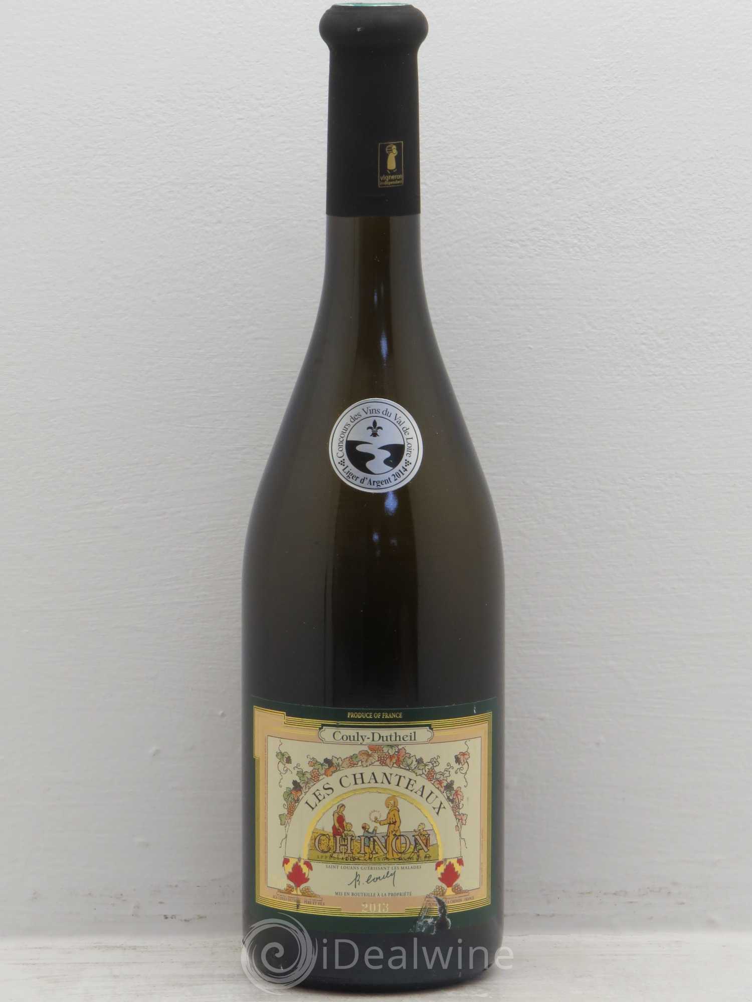 Chinon les chanteaux Couly Dutheil 2013 - Posten von 1 Flasche - 0