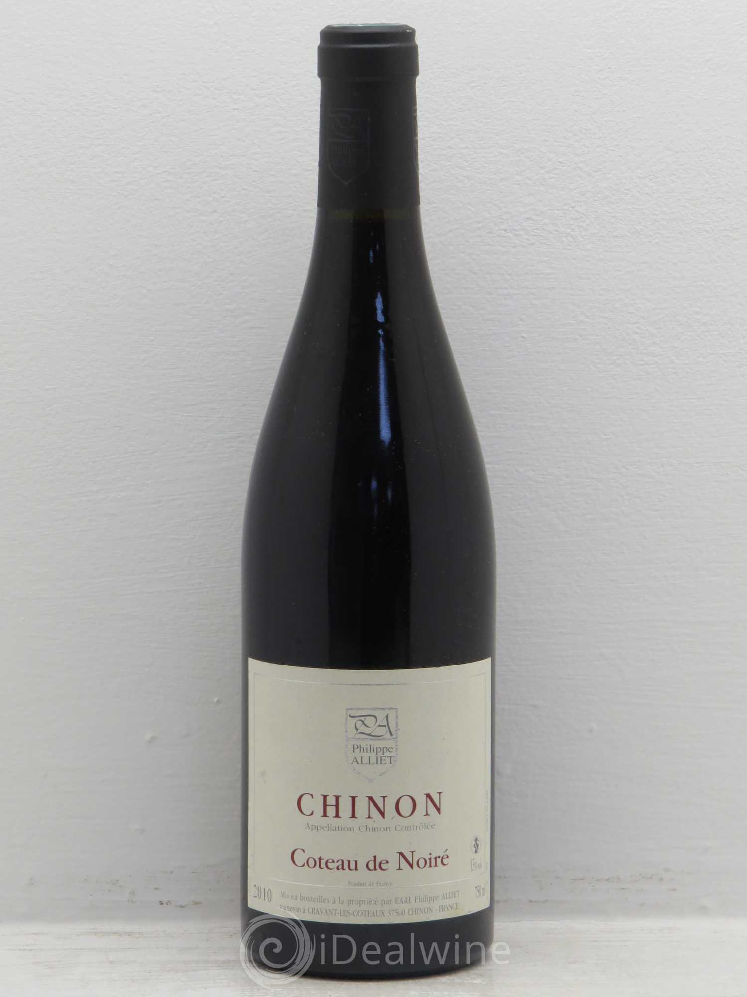 Chinon Coteau de Noiré Philippe Alliet 2010 - Lot de 6 bouteilles - 0