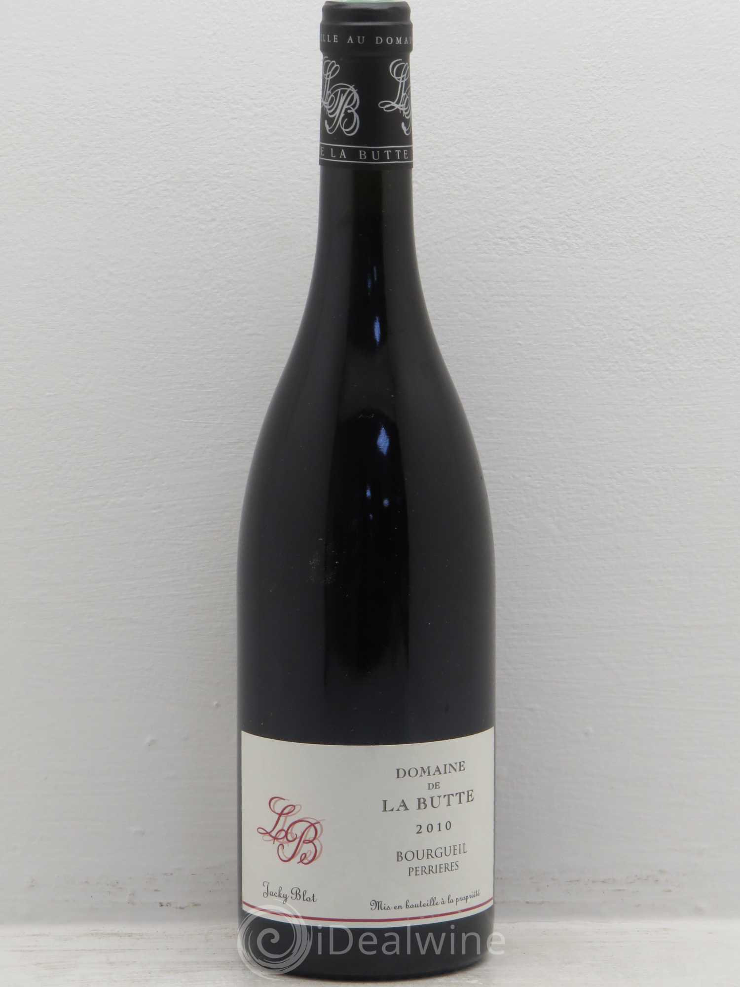 Bourgueil Perrières Domaine de La Butte - Jacky Blot 2010 - Lot de 6 bouteilles - 0